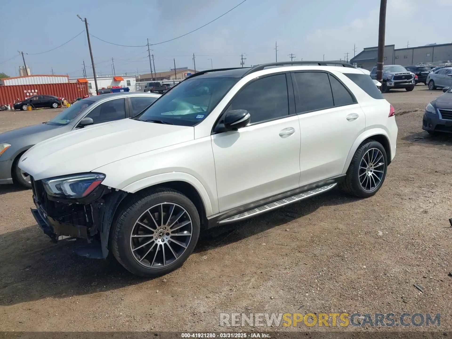 2 Photograph of a damaged car 4JGFB4JB4LA282620 MERCEDES-BENZ GLE 350 2020