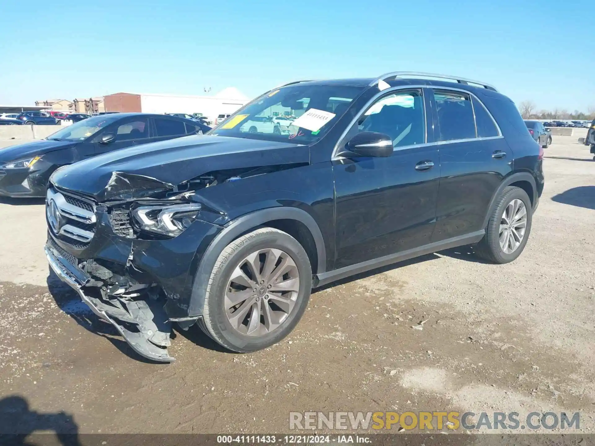 2 Photograph of a damaged car 4JGFB4JB6LA099283 MERCEDES-BENZ GLE 350 2020