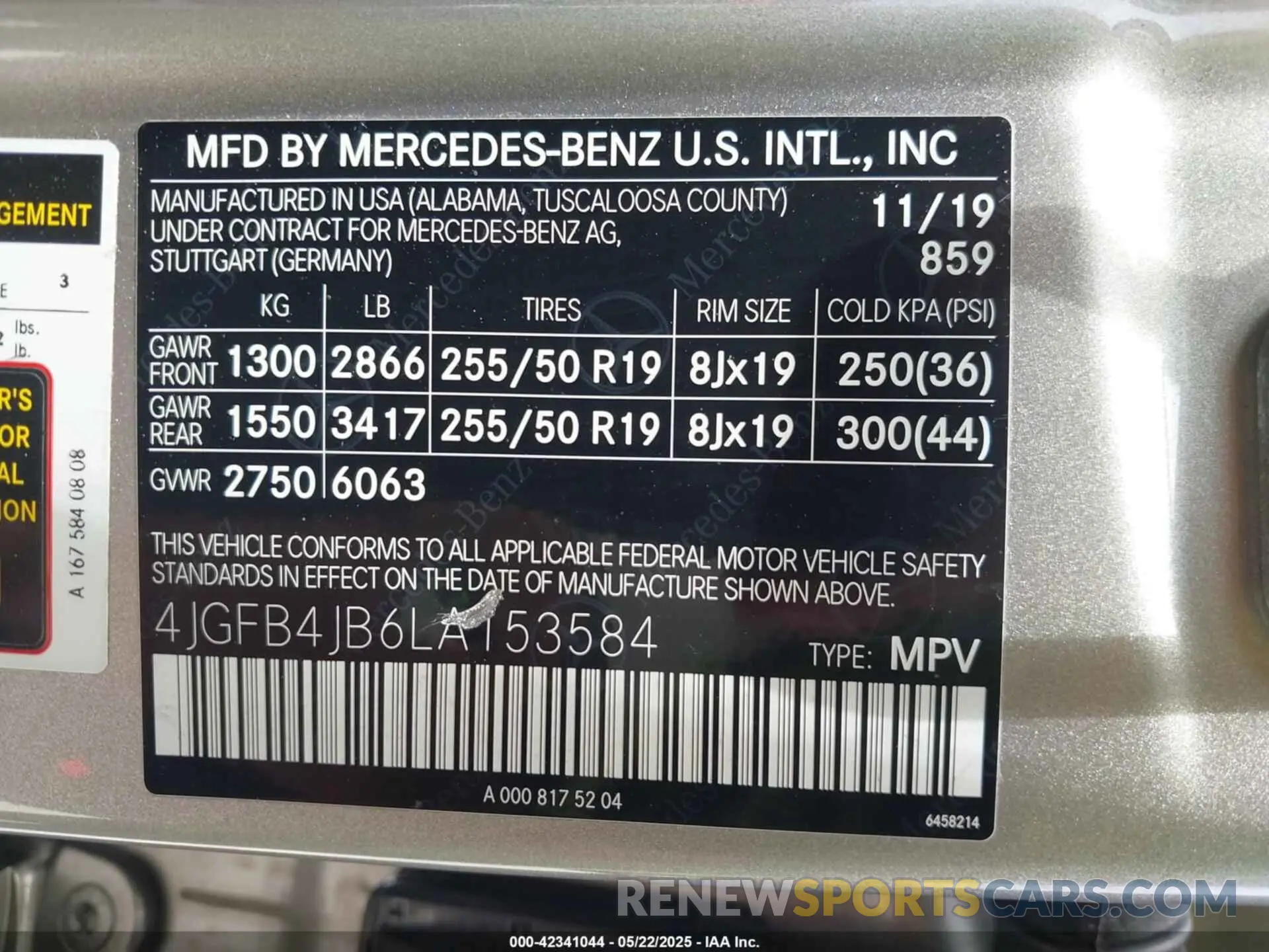 9 Photograph of a damaged car 4JGFB4JB6LA153584 MERCEDES-BENZ GLE 350 2020
