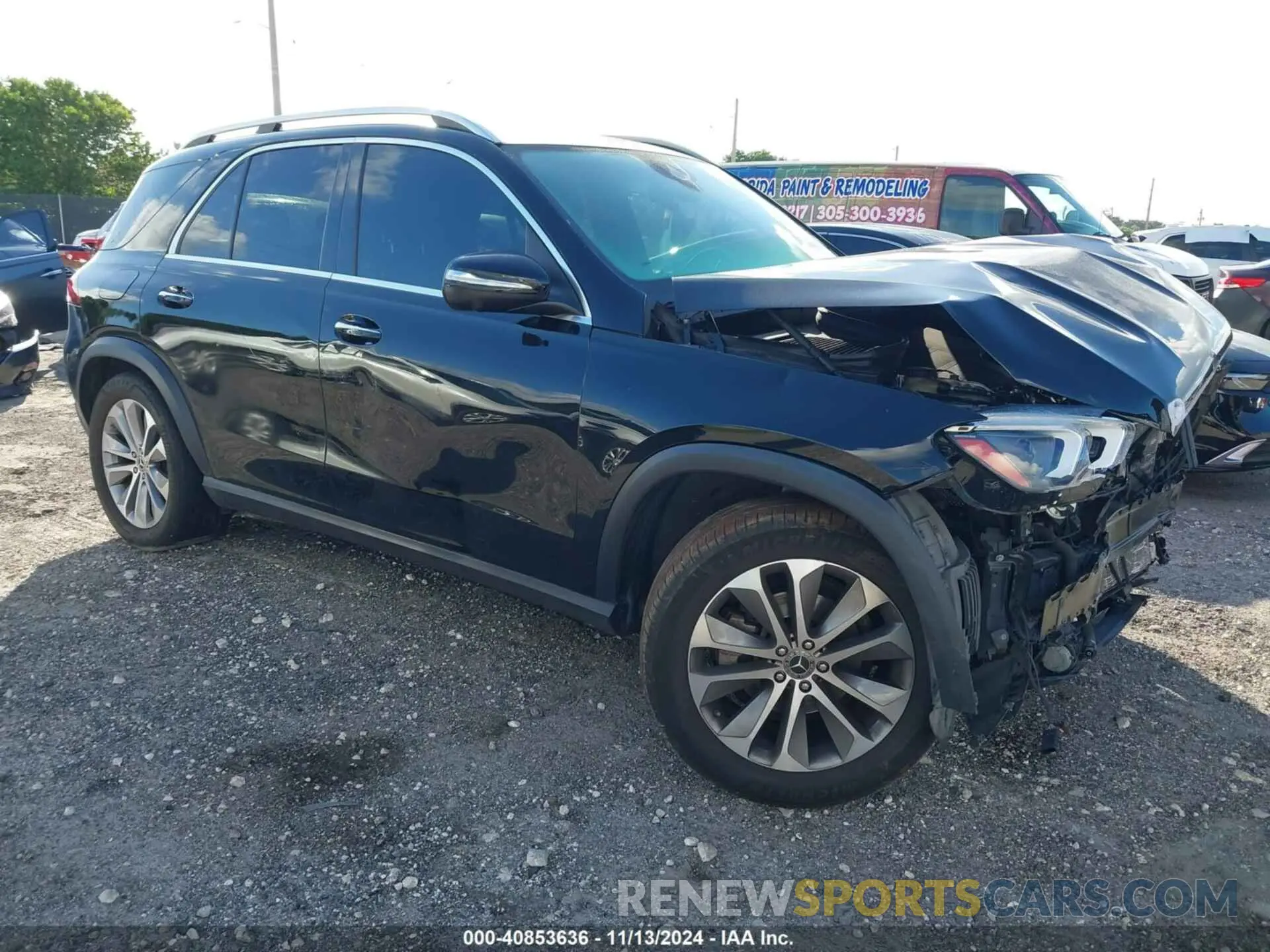 1 Photograph of a damaged car 4JGFB4JB9LA149836 MERCEDES-BENZ GLE 350 2020