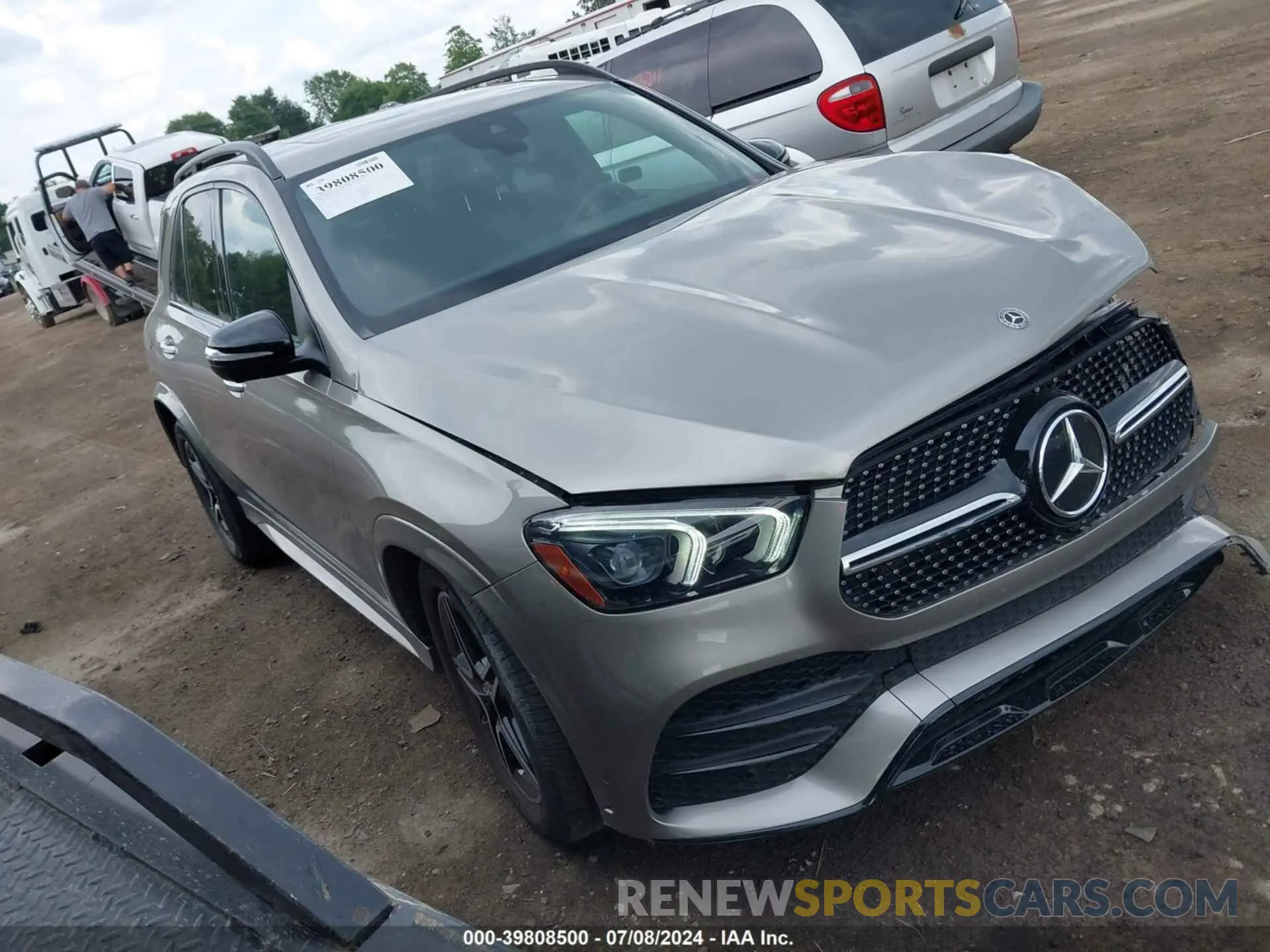 1 Photograph of a damaged car 4JGFB4KB4LA249597 MERCEDES-BENZ GLE 350 2020