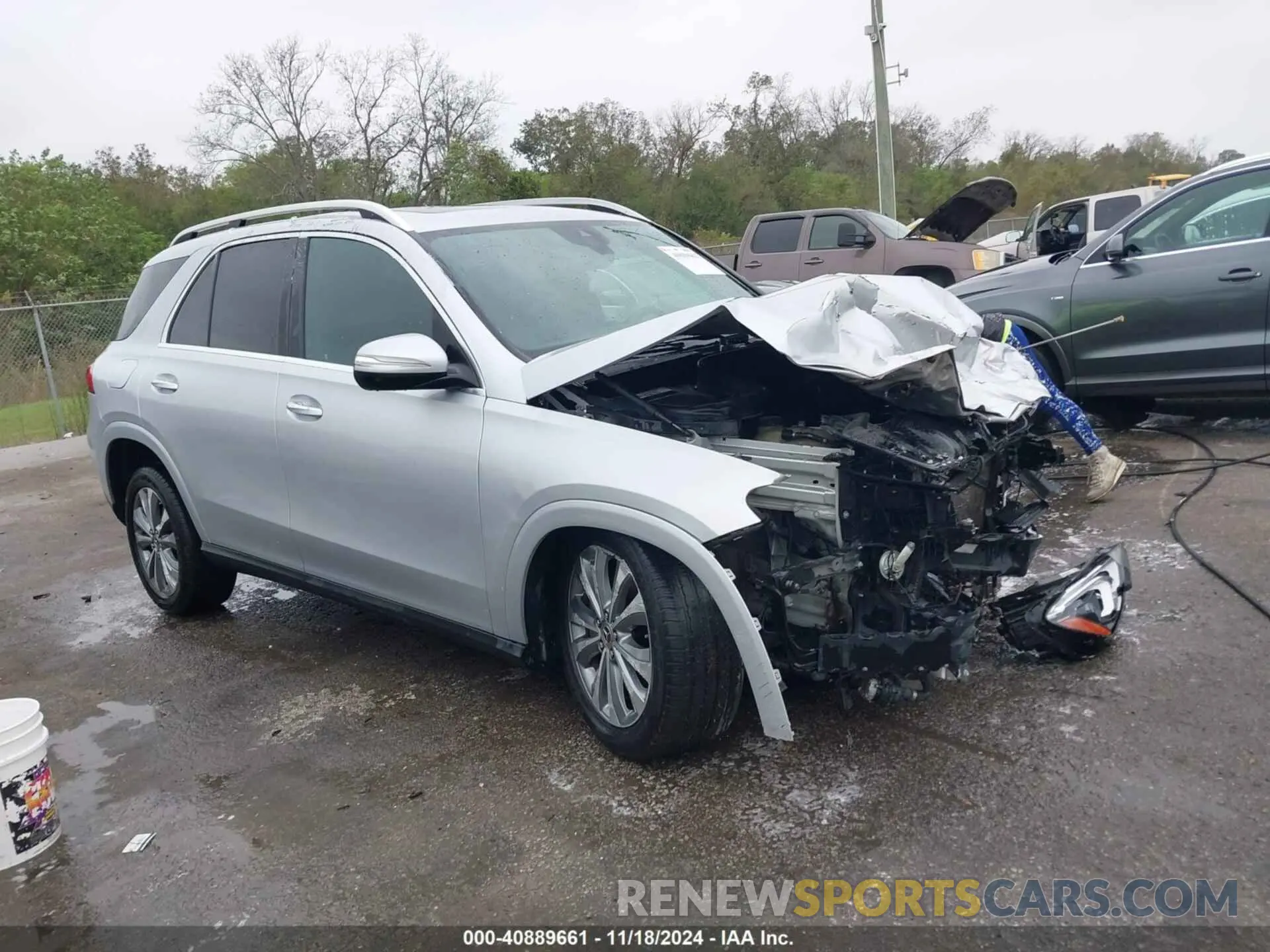 1 Photograph of a damaged car 4JGFB4KB5LA078147 MERCEDES-BENZ GLE 350 2020