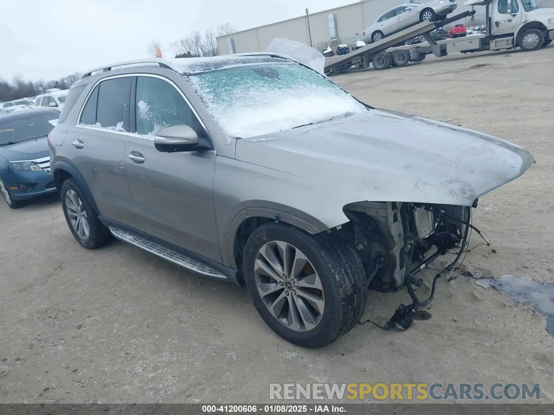 1 Photograph of a damaged car 4JGFB4KB8LA138213 MERCEDES-BENZ GLE 350 2020