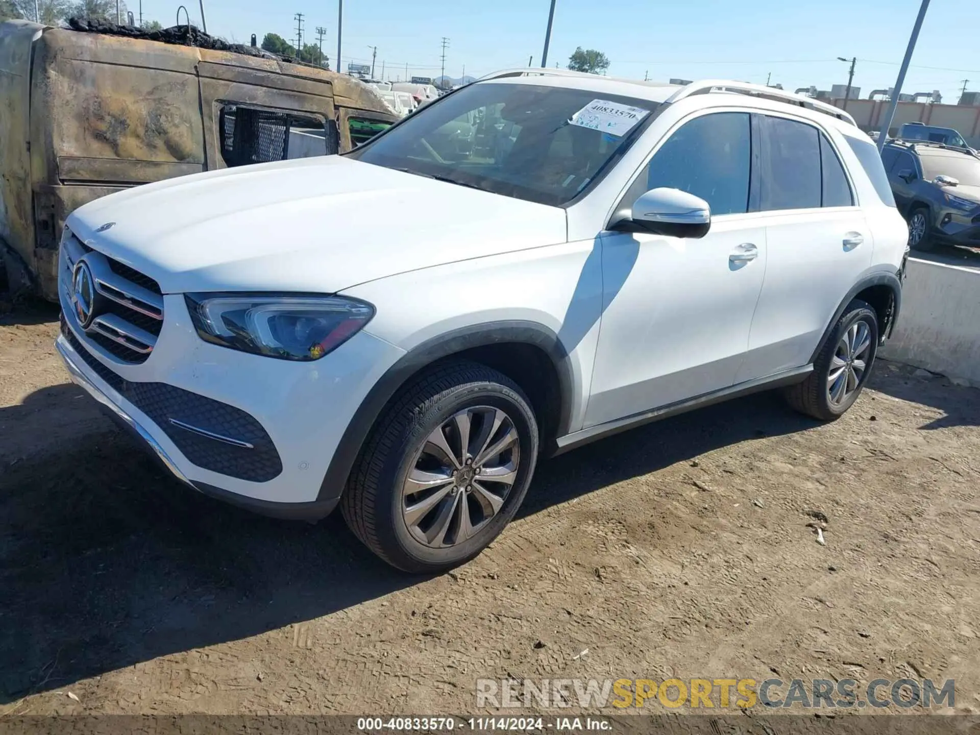2 Photograph of a damaged car 4JGFB4KB9LA171754 MERCEDES-BENZ GLE 350 2020