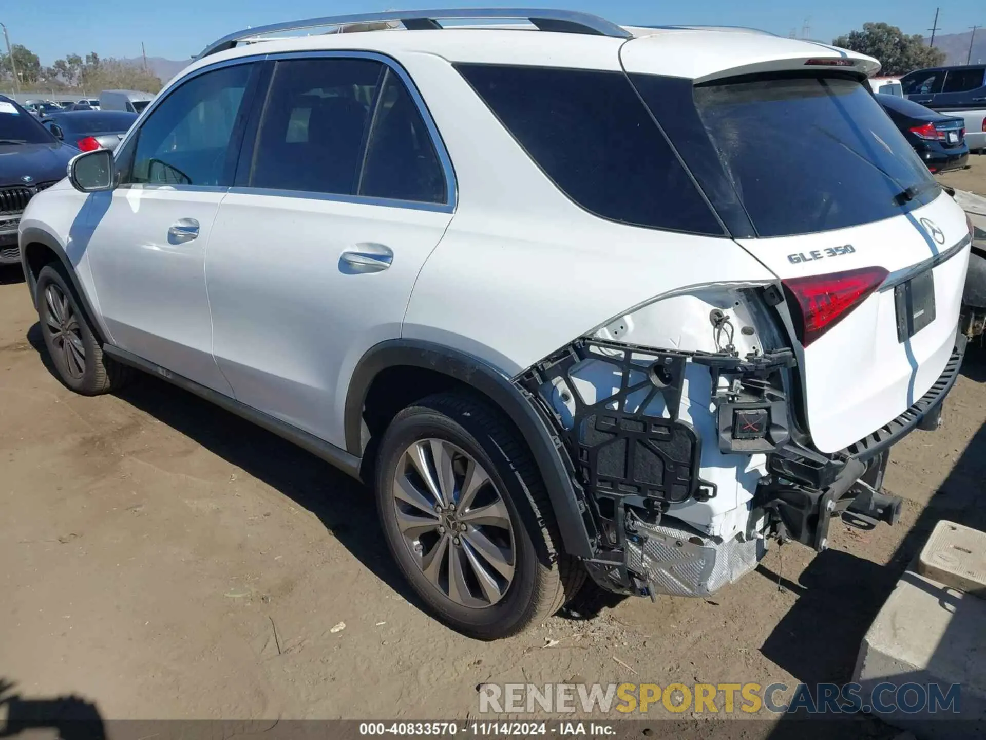 3 Photograph of a damaged car 4JGFB4KB9LA171754 MERCEDES-BENZ GLE 350 2020