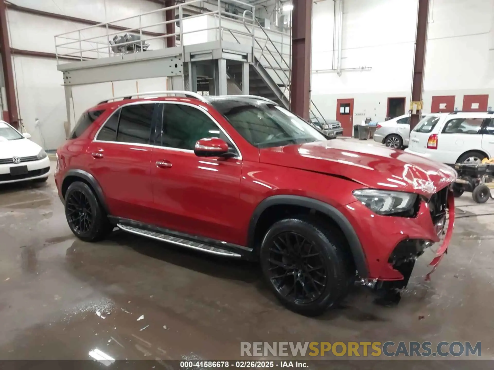 1 Photograph of a damaged car 4JGFB4KBXLA042289 MERCEDES-BENZ GLE 350 2020