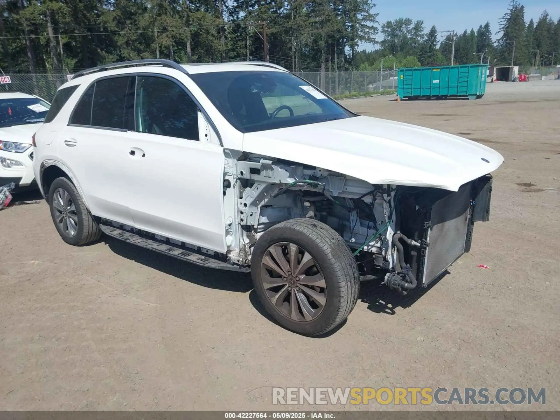 1 Photograph of a damaged car 4JGFB4KE5LA052271 MERCEDES-BENZ GLE 350 2020