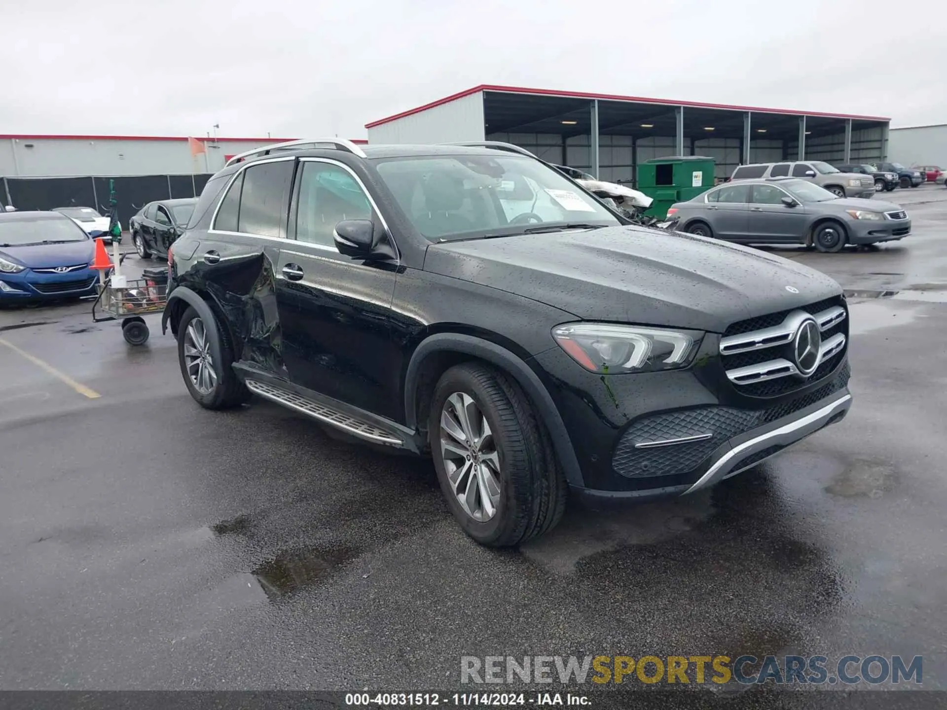 1 Photograph of a damaged car 4JGFB4KE7LA011785 MERCEDES-BENZ GLE 350 2020