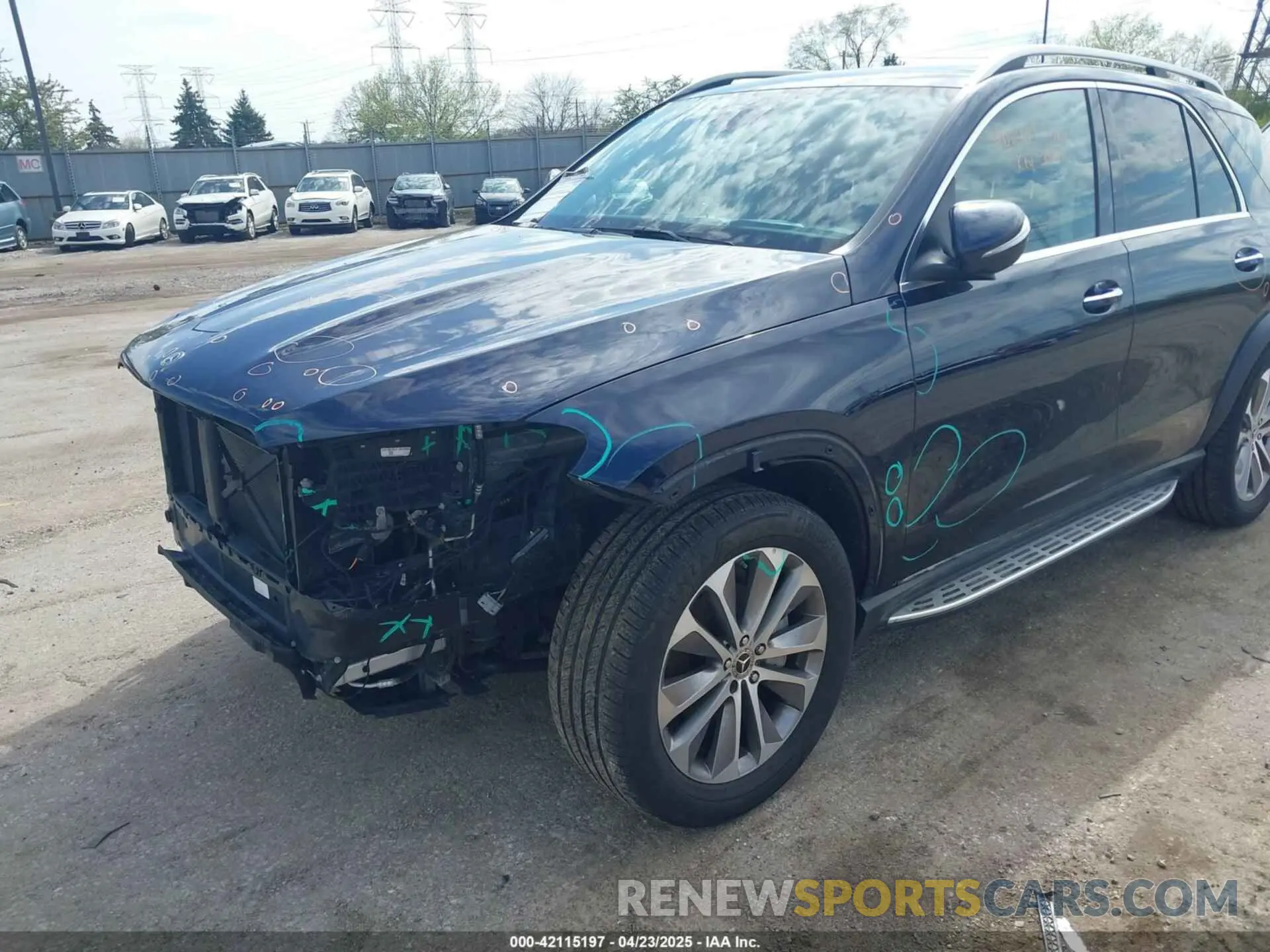 6 Photograph of a damaged car 4JGFB4KE7LA049386 MERCEDES-BENZ GLE 350 2020