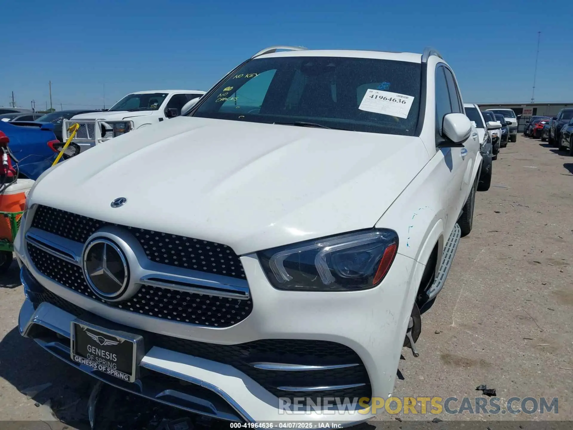 2 Photograph of a damaged car 4JGFB4JB0MA482704 MERCEDES-BENZ GLE 350 2021