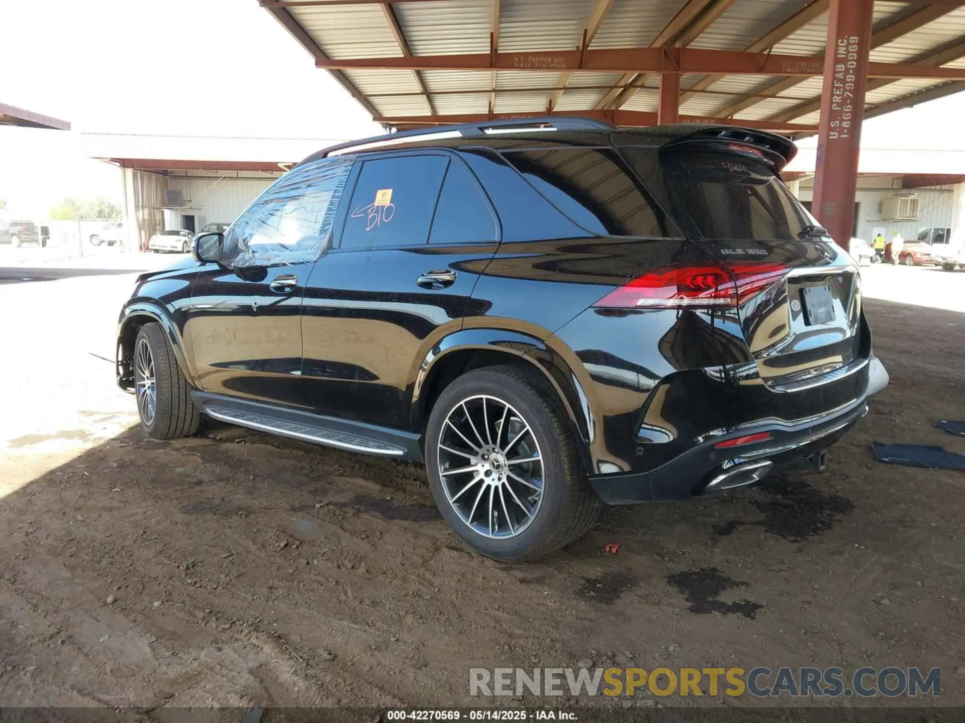 3 Photograph of a damaged car 4JGFB4JB2MA357980 MERCEDES-BENZ GLE 350 2021