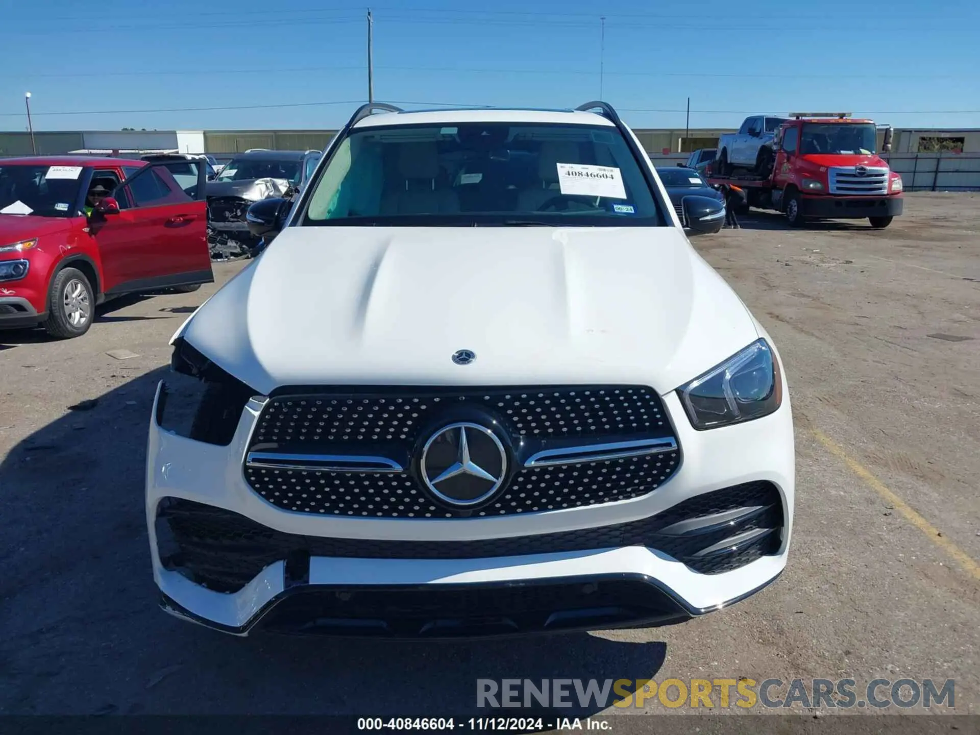 11 Photograph of a damaged car 4JGFB4JB3MA516084 MERCEDES-BENZ GLE 350 2021