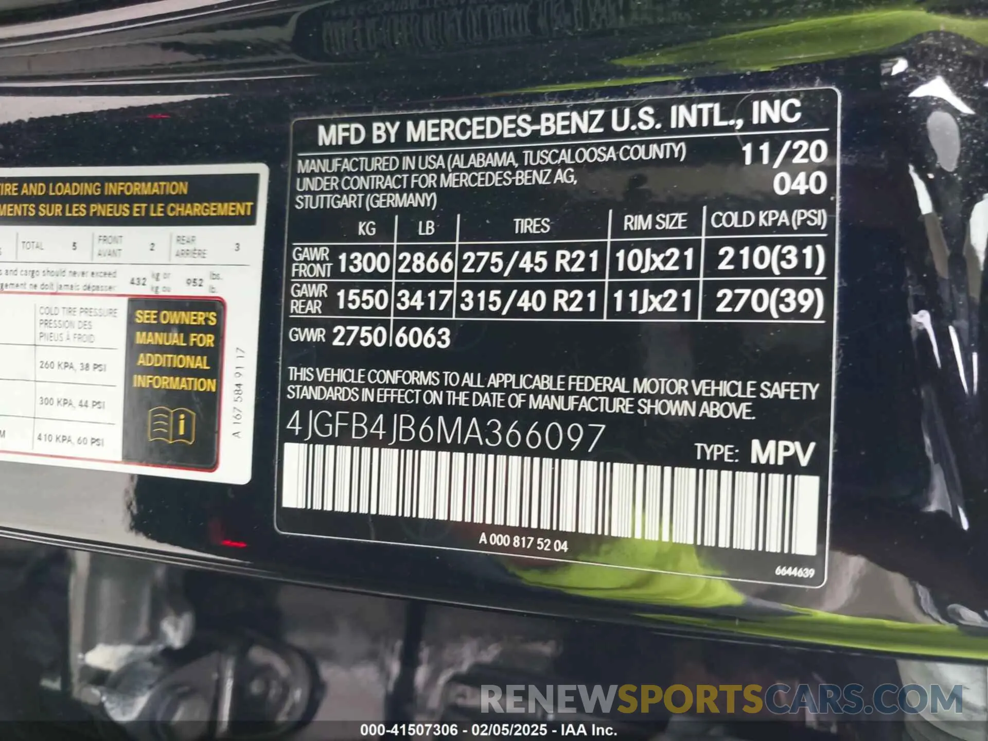 9 Photograph of a damaged car 4JGFB4JB6MA366097 MERCEDES-BENZ GLE 350 2021