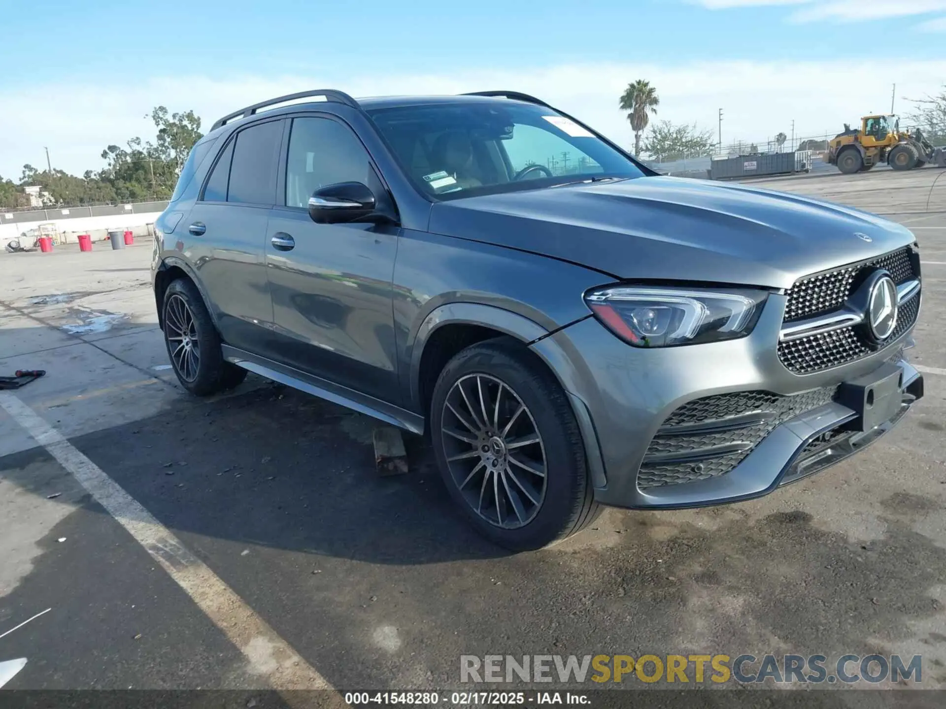 1 Photograph of a damaged car 4JGFB4JB8MA384259 MERCEDES-BENZ GLE 350 2021
