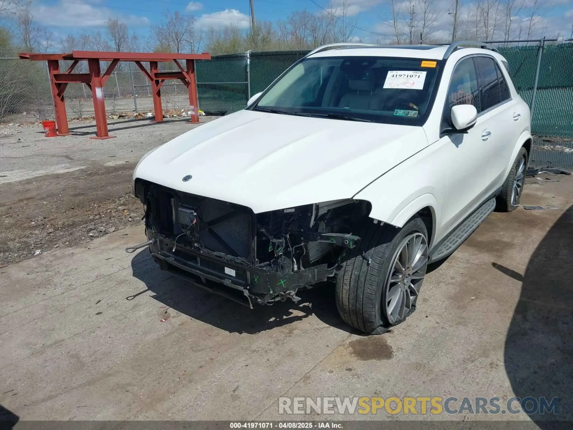 6 Photograph of a damaged car 4JGFB4KB4MA395175 MERCEDES-BENZ GLE 350 2021