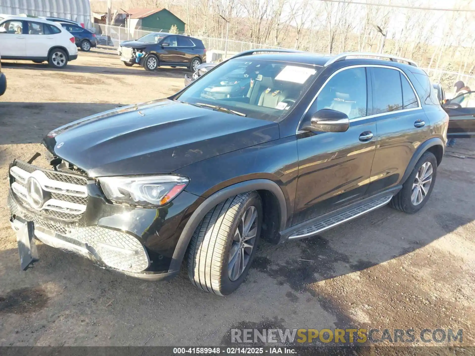 2 Photograph of a damaged car 4JGFB4KB5MA321750 MERCEDES-BENZ GLE 350 2021