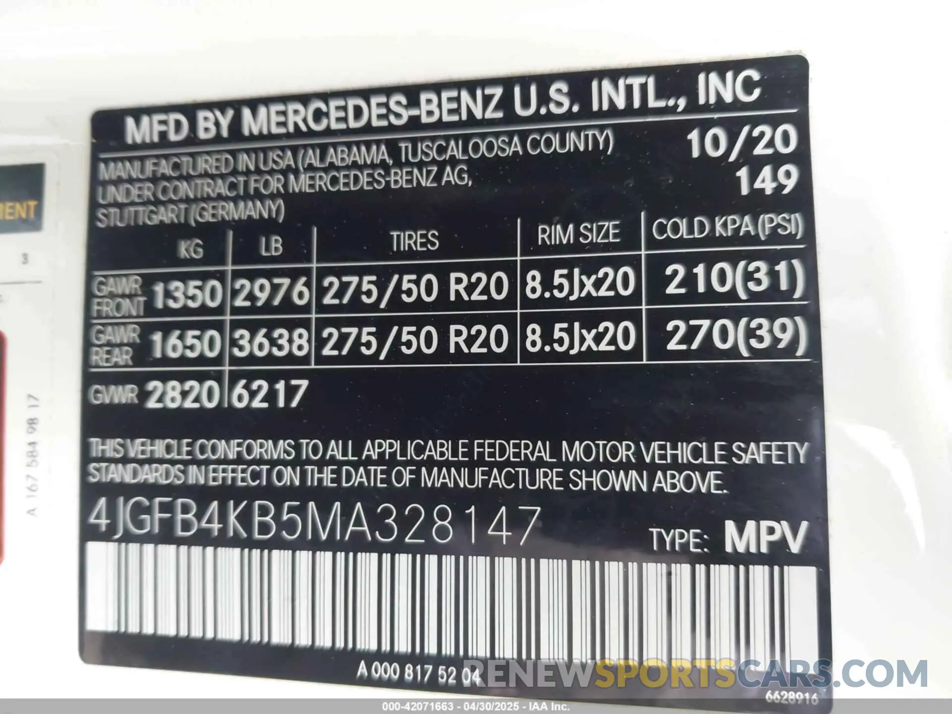 9 Photograph of a damaged car 4JGFB4KB5MA328147 MERCEDES-BENZ GLE 350 2021