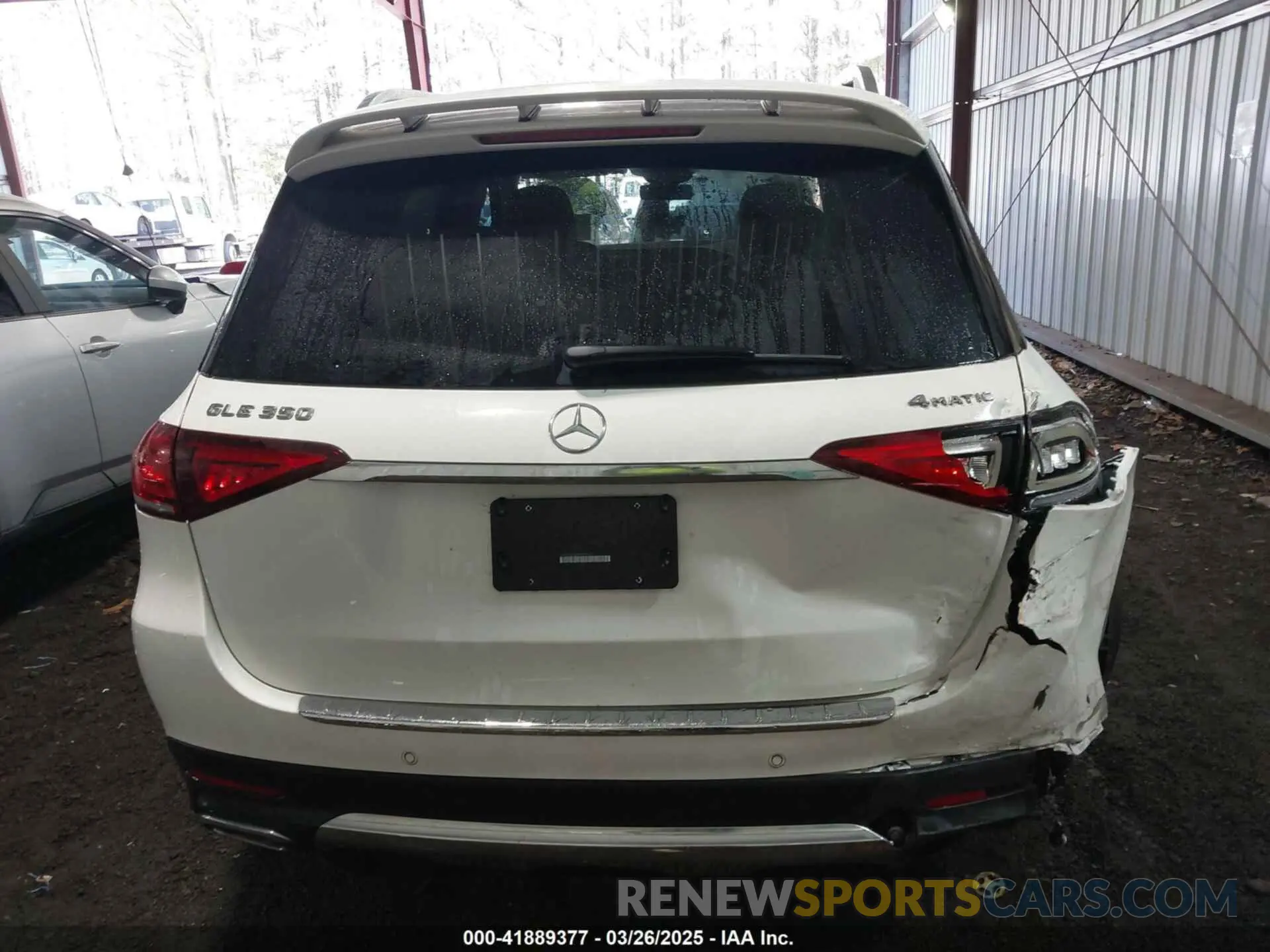 16 Photograph of a damaged car 4JGFB4KB8MA484053 MERCEDES-BENZ GLE 350 2021