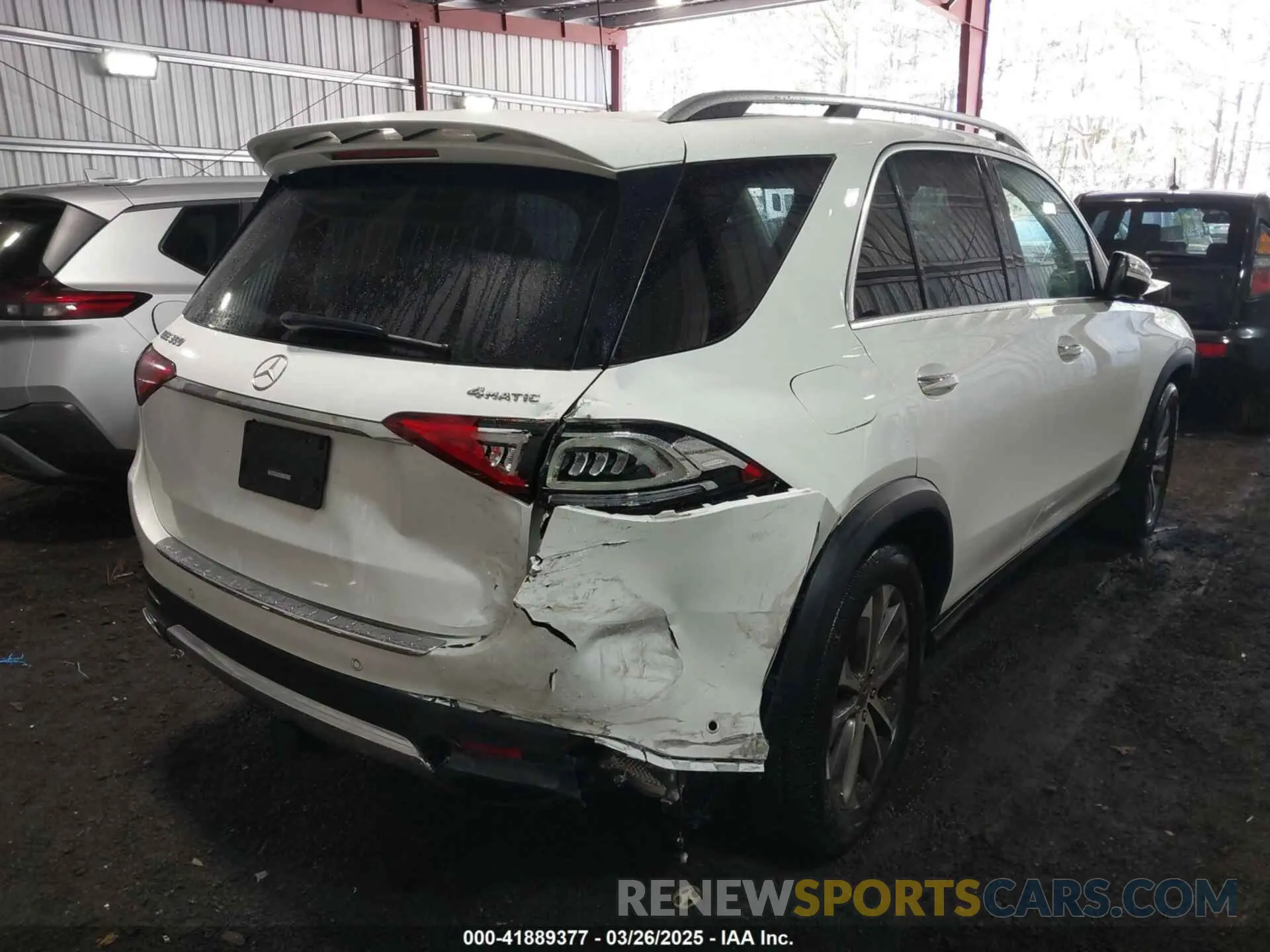 4 Photograph of a damaged car 4JGFB4KB8MA484053 MERCEDES-BENZ GLE 350 2021
