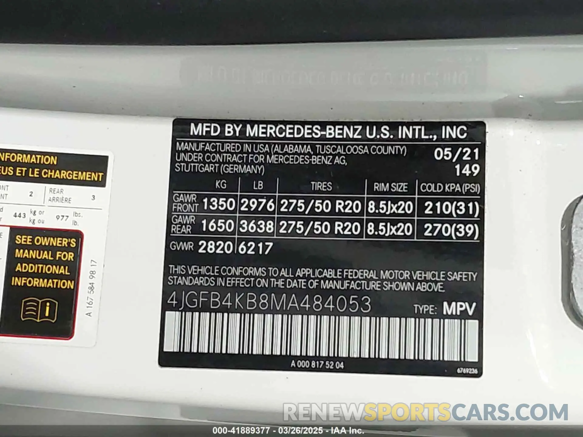 9 Photograph of a damaged car 4JGFB4KB8MA484053 MERCEDES-BENZ GLE 350 2021