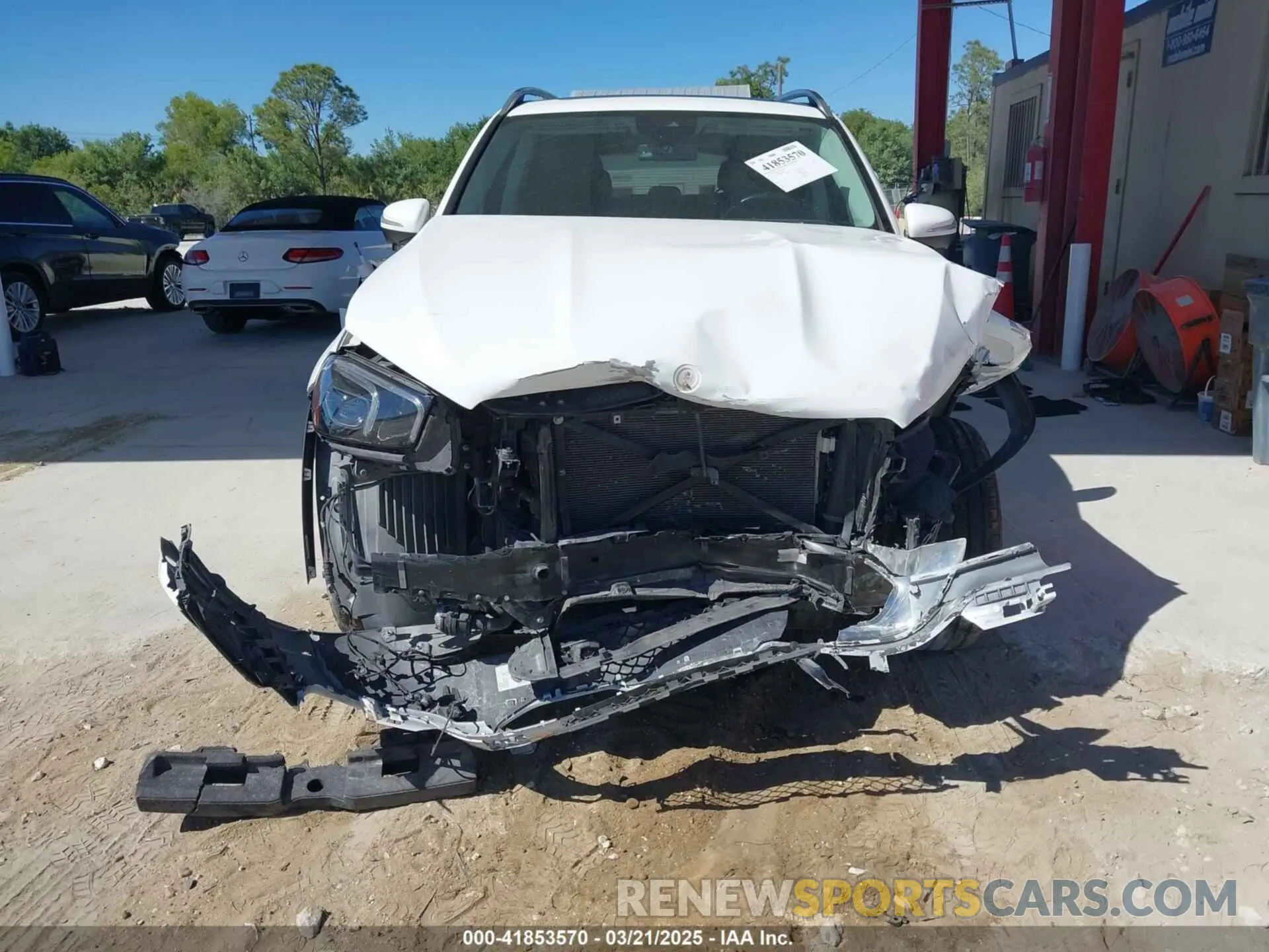 6 Photograph of a damaged car 4JGFB4KB9MA435329 MERCEDES-BENZ GLE 350 2021
