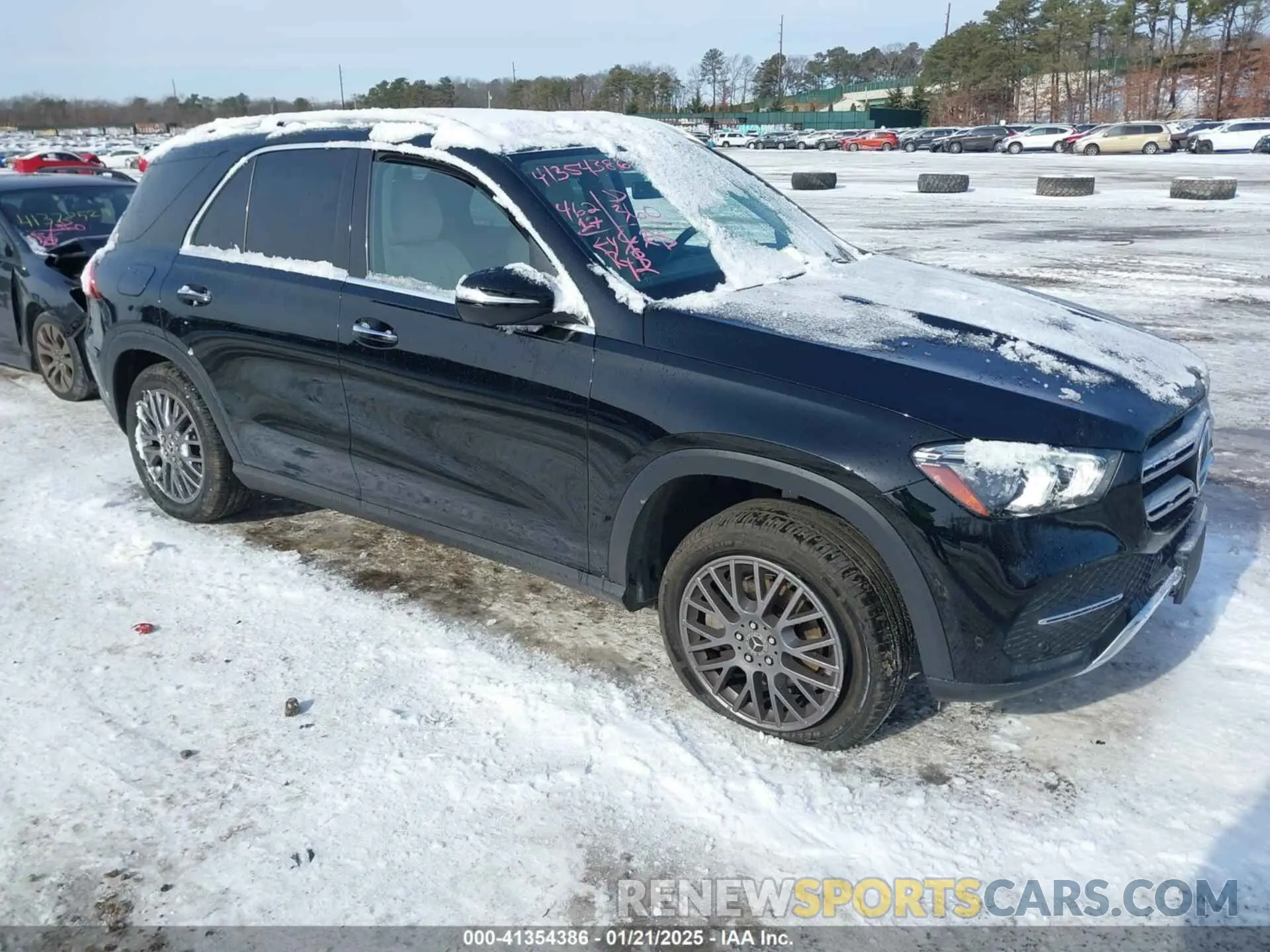 1 Photograph of a damaged car 4JGFB4KBXMA431113 MERCEDES-BENZ GLE 350 2021