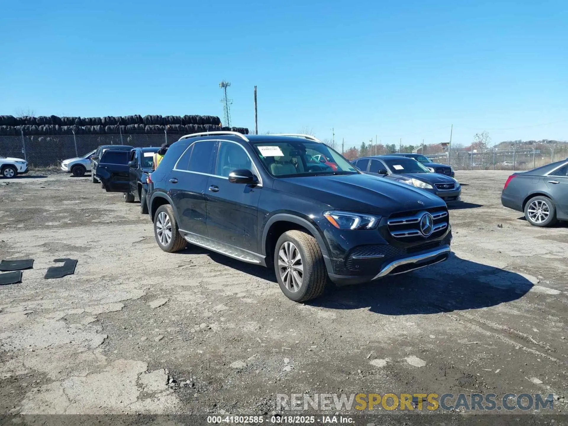 1 Photograph of a damaged car 4JGFB4KE1MA484163 MERCEDES-BENZ GLE 350 2021