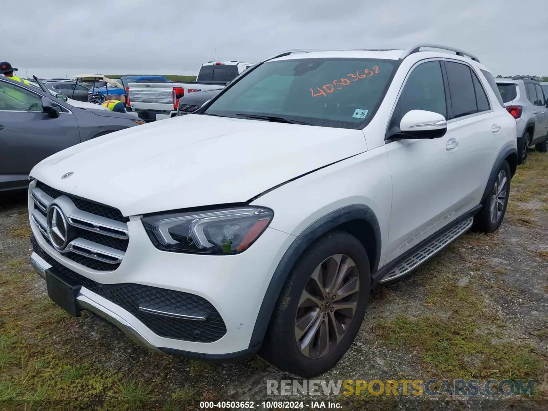 2 Photograph of a damaged car 4JGFB4KE1MA494529 MERCEDES-BENZ GLE 350 2021