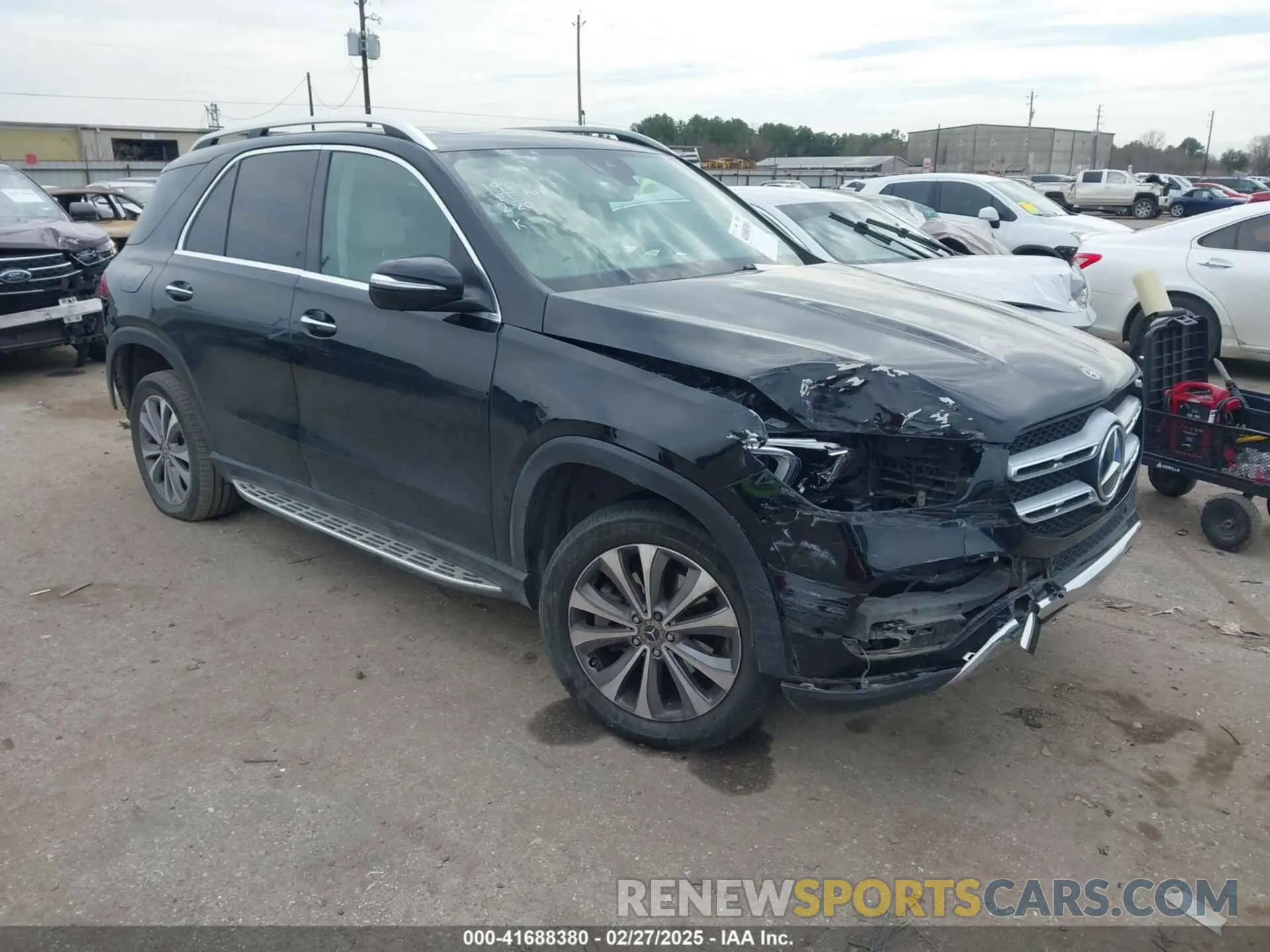 1 Photograph of a damaged car 4JGFB4JB3NA794839 MERCEDES-BENZ GLE 350 2022