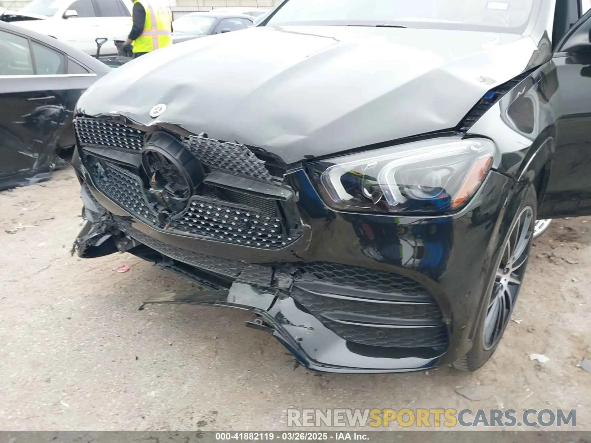 6 Photograph of a damaged car 4JGFB4JB7NA776070 MERCEDES-BENZ GLE 350 2022