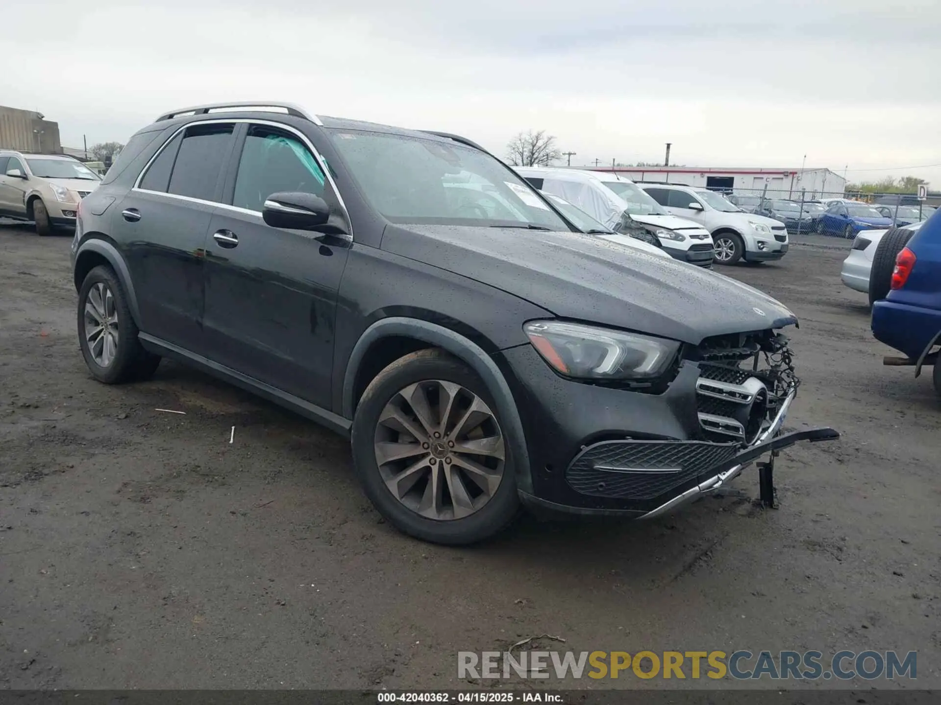 1 Photograph of a damaged car 4JGFB4JE5NA603335 MERCEDES-BENZ GLE 350 2022
