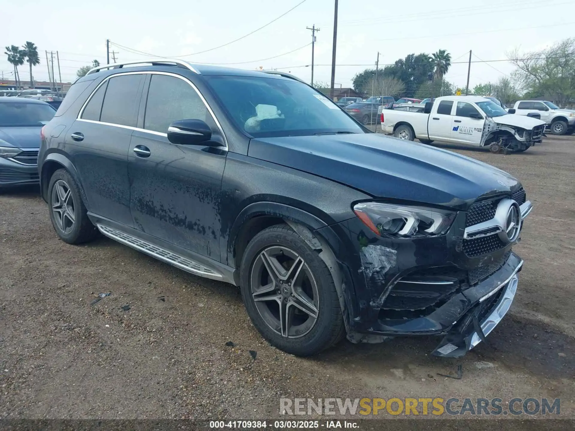 1 Photograph of a damaged car 4JGFB4KB0NA788351 MERCEDES-BENZ GLE 350 2022