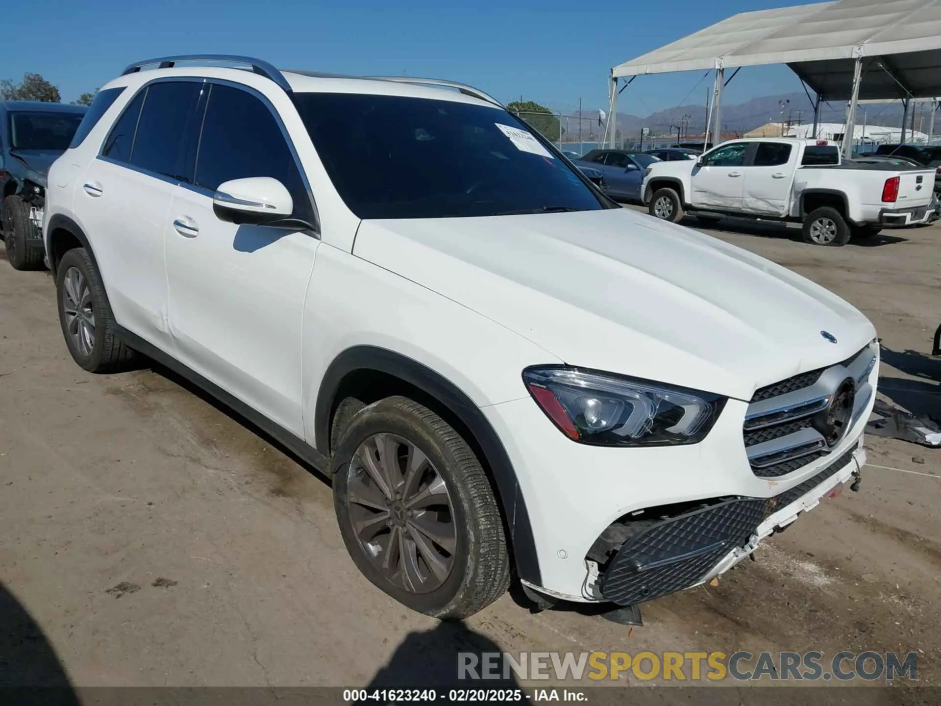 1 Photograph of a damaged car 4JGFB4KB2NA595537 MERCEDES-BENZ GLE 350 2022