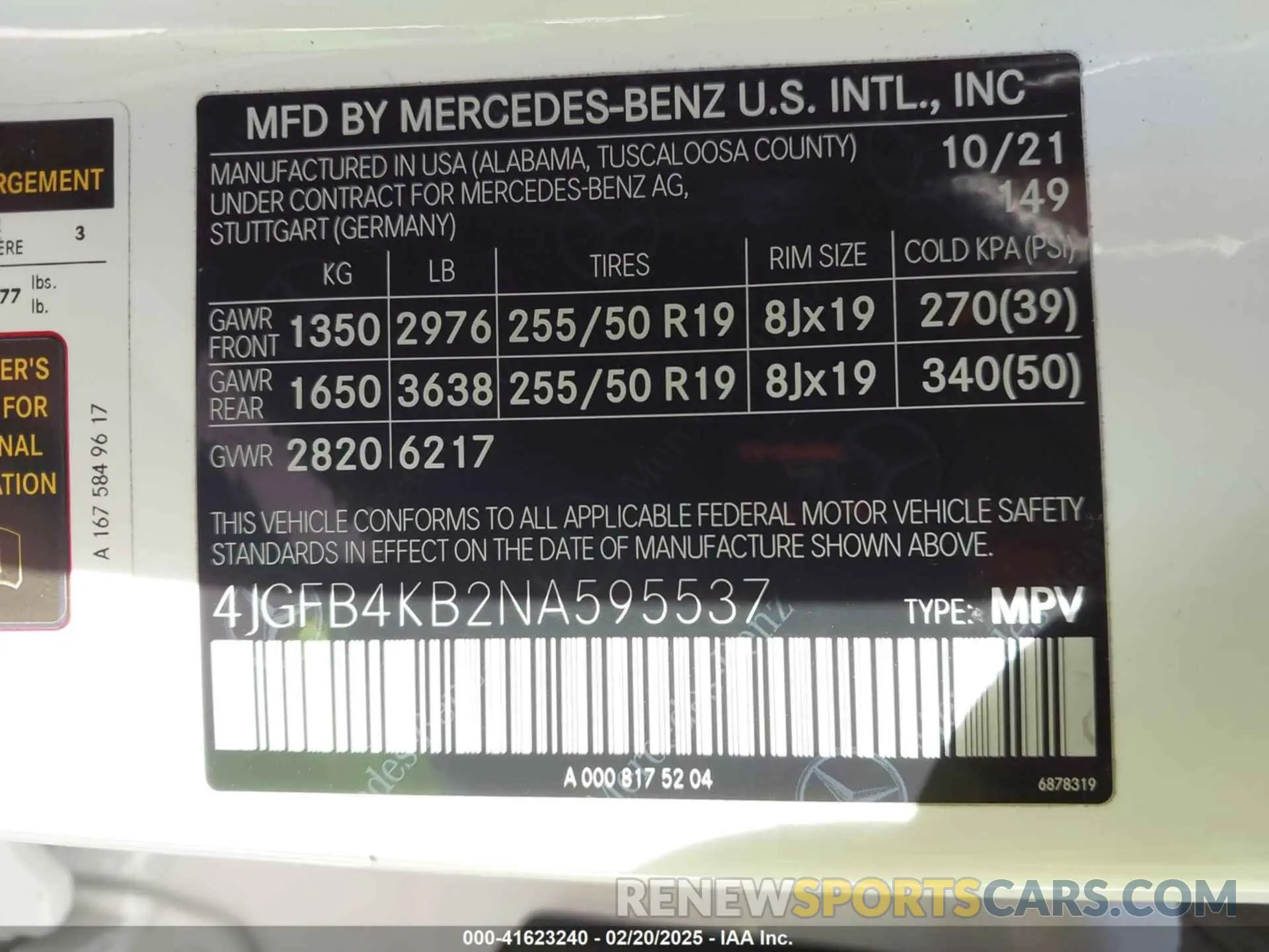 9 Photograph of a damaged car 4JGFB4KB2NA595537 MERCEDES-BENZ GLE 350 2022