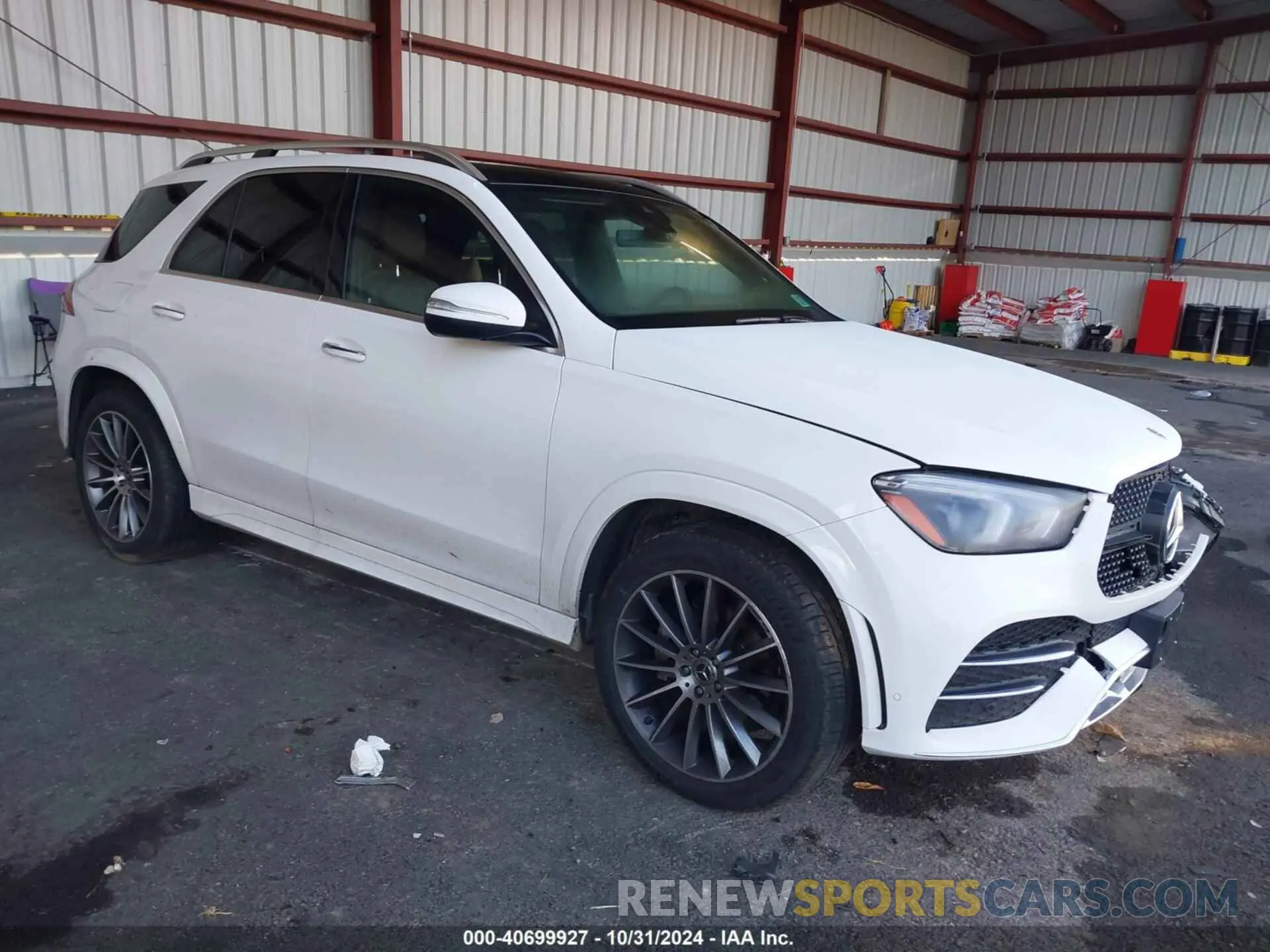 1 Photograph of a damaged car 4JGFB4KB2NA823696 MERCEDES-BENZ GLE 350 2022