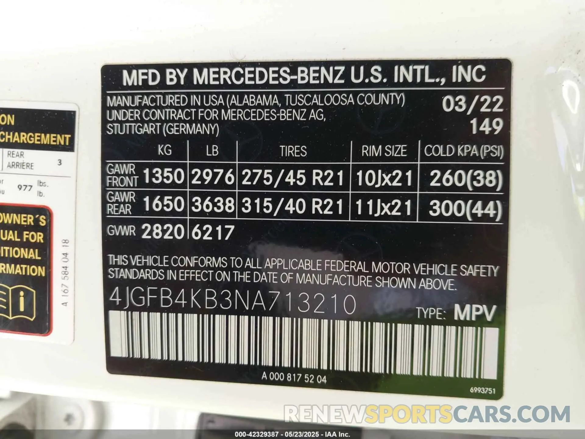 9 Photograph of a damaged car 4JGFB4KB3NA713210 MERCEDES-BENZ GLE 350 2022