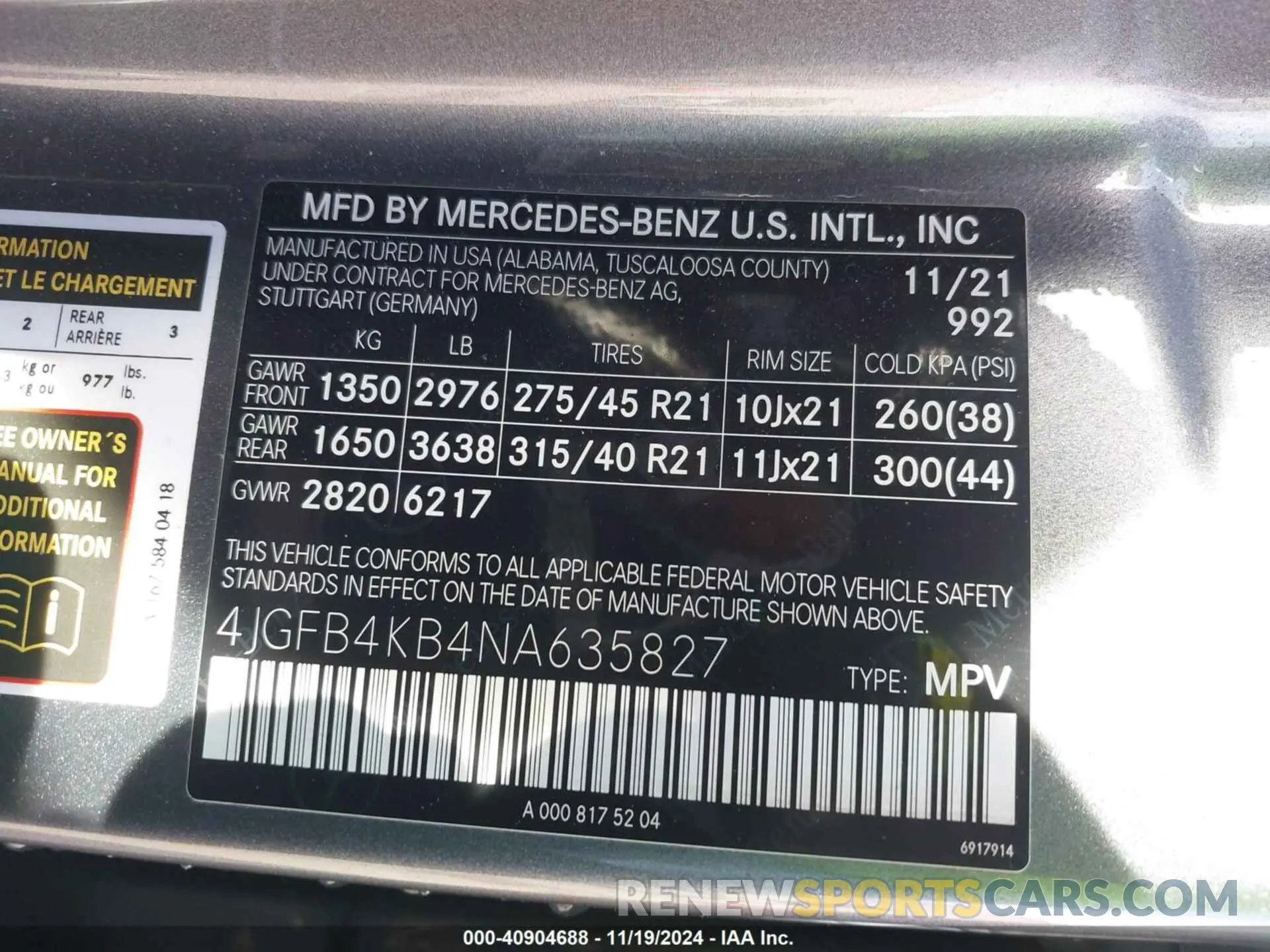 9 Photograph of a damaged car 4JGFB4KB4NA635827 MERCEDES-BENZ GLE 350 2022