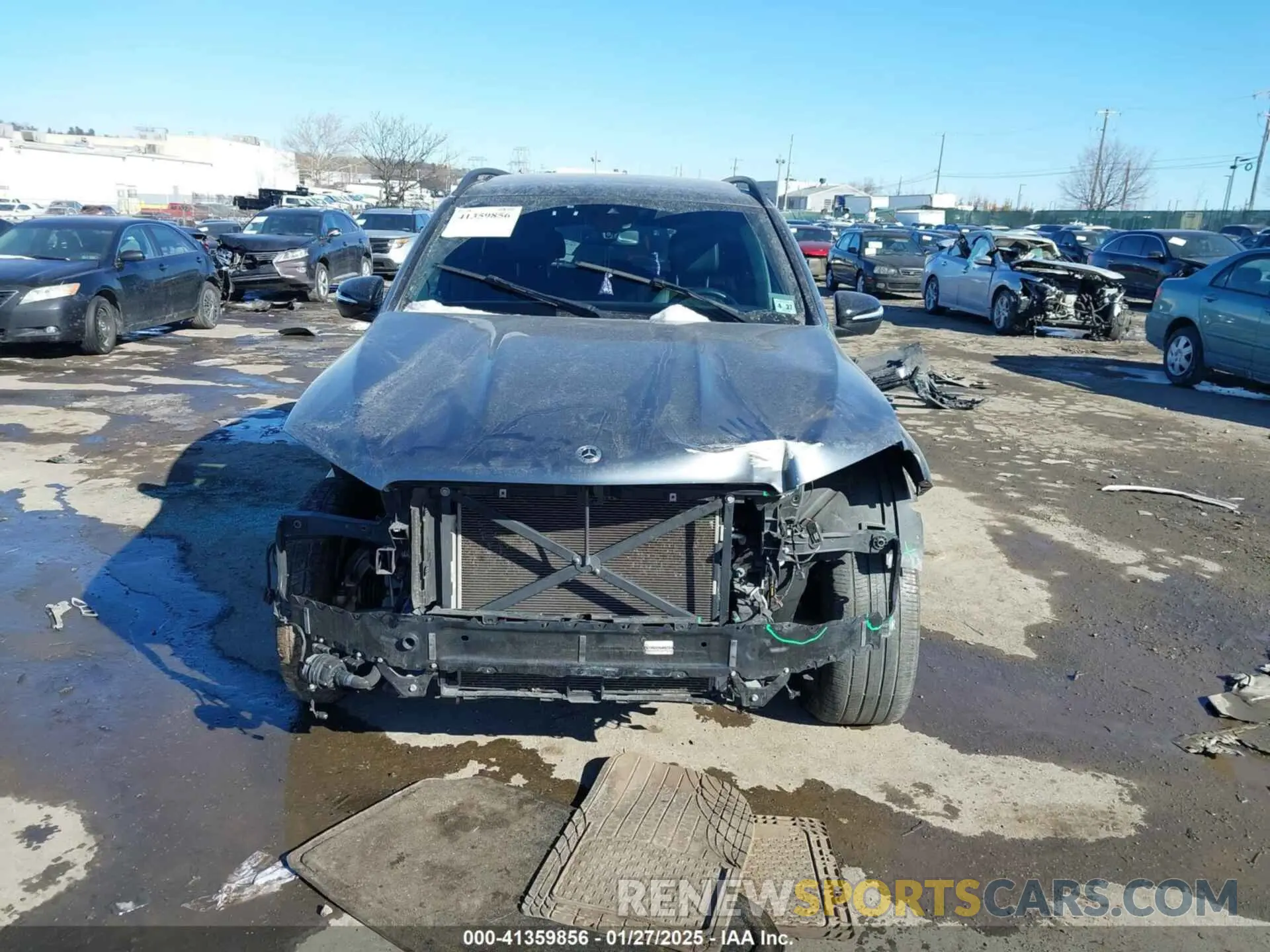 13 Photograph of a damaged car 4JGFB4KB6NA709829 MERCEDES-BENZ GLE 350 2022
