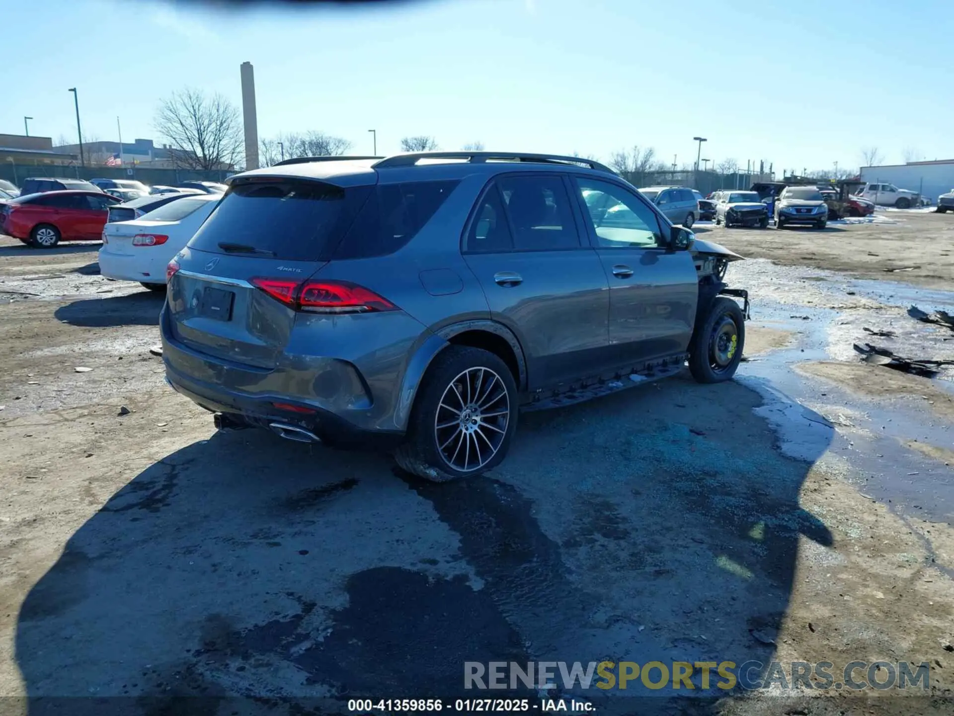 4 Photograph of a damaged car 4JGFB4KB6NA709829 MERCEDES-BENZ GLE 350 2022