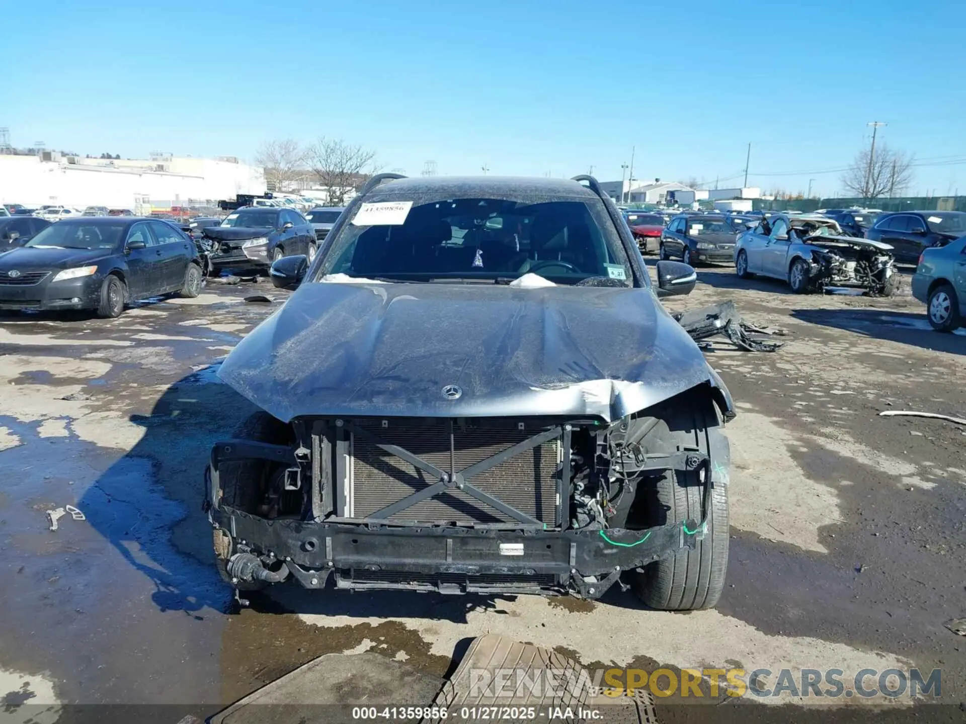 6 Photograph of a damaged car 4JGFB4KB6NA709829 MERCEDES-BENZ GLE 350 2022