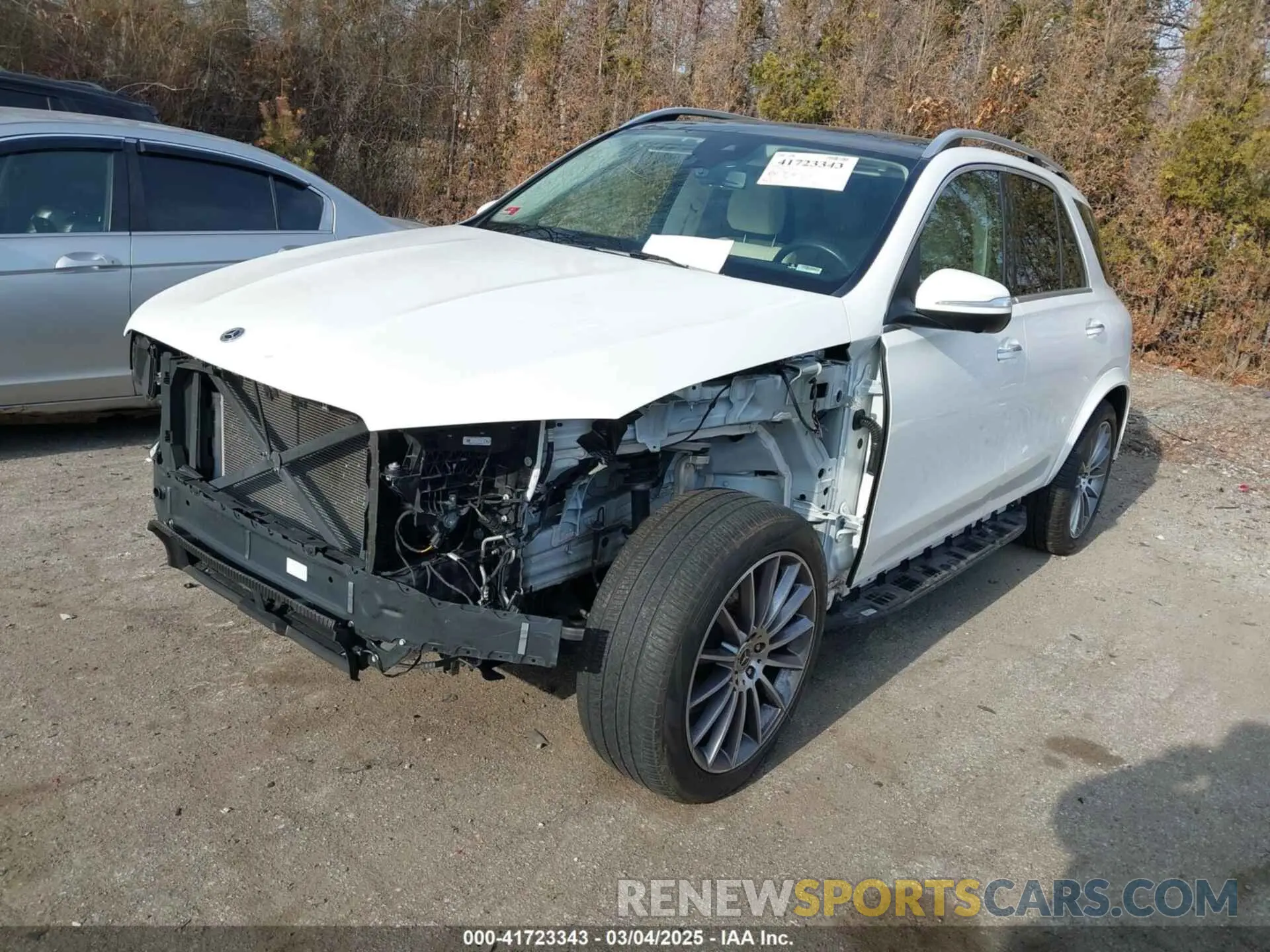 2 Photograph of a damaged car 4JGFB4KB9NA710781 MERCEDES-BENZ GLE 350 2022
