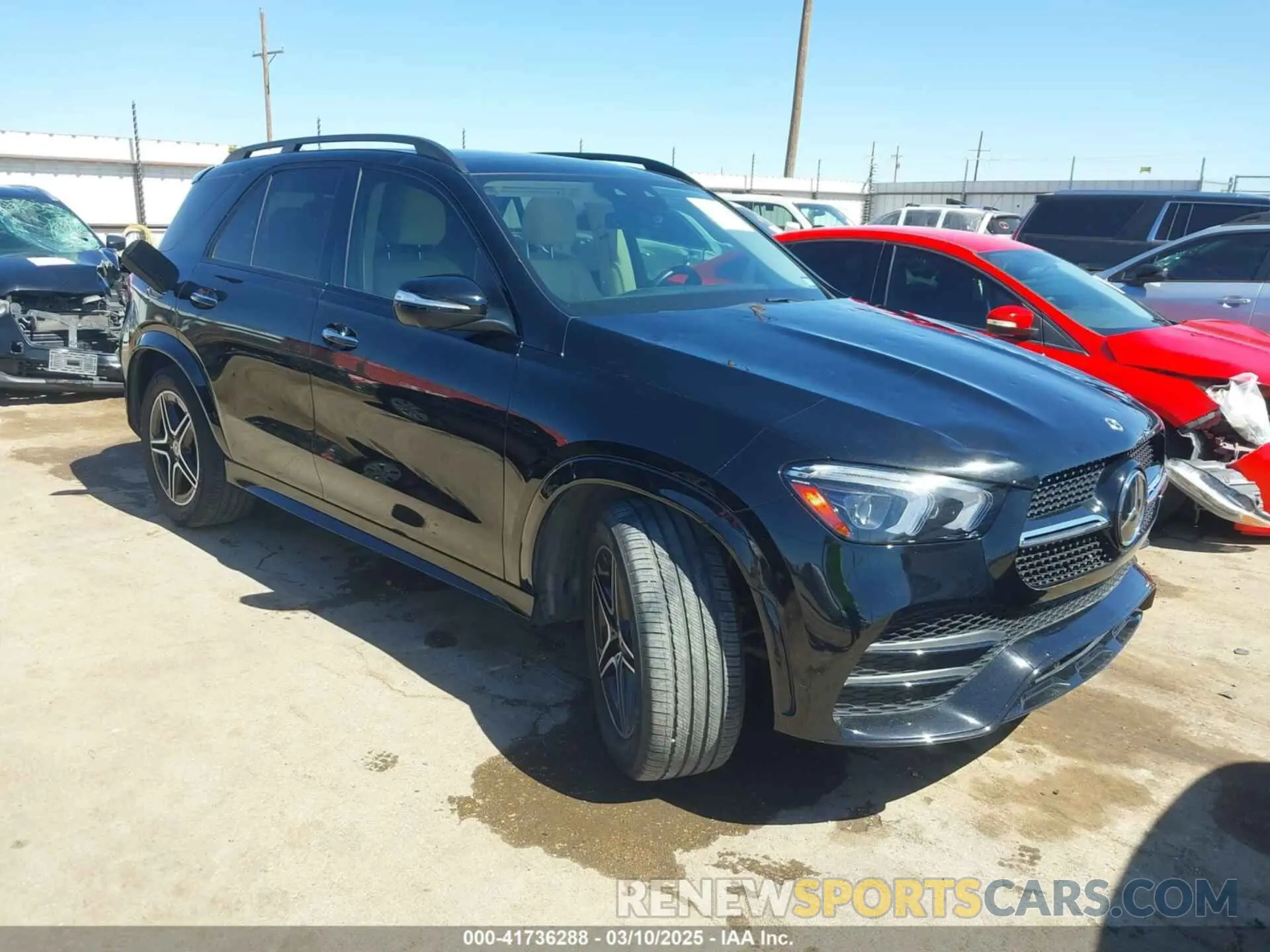 1 Photograph of a damaged car 4JGFB4KBXNA726486 MERCEDES-BENZ GLE 350 2022