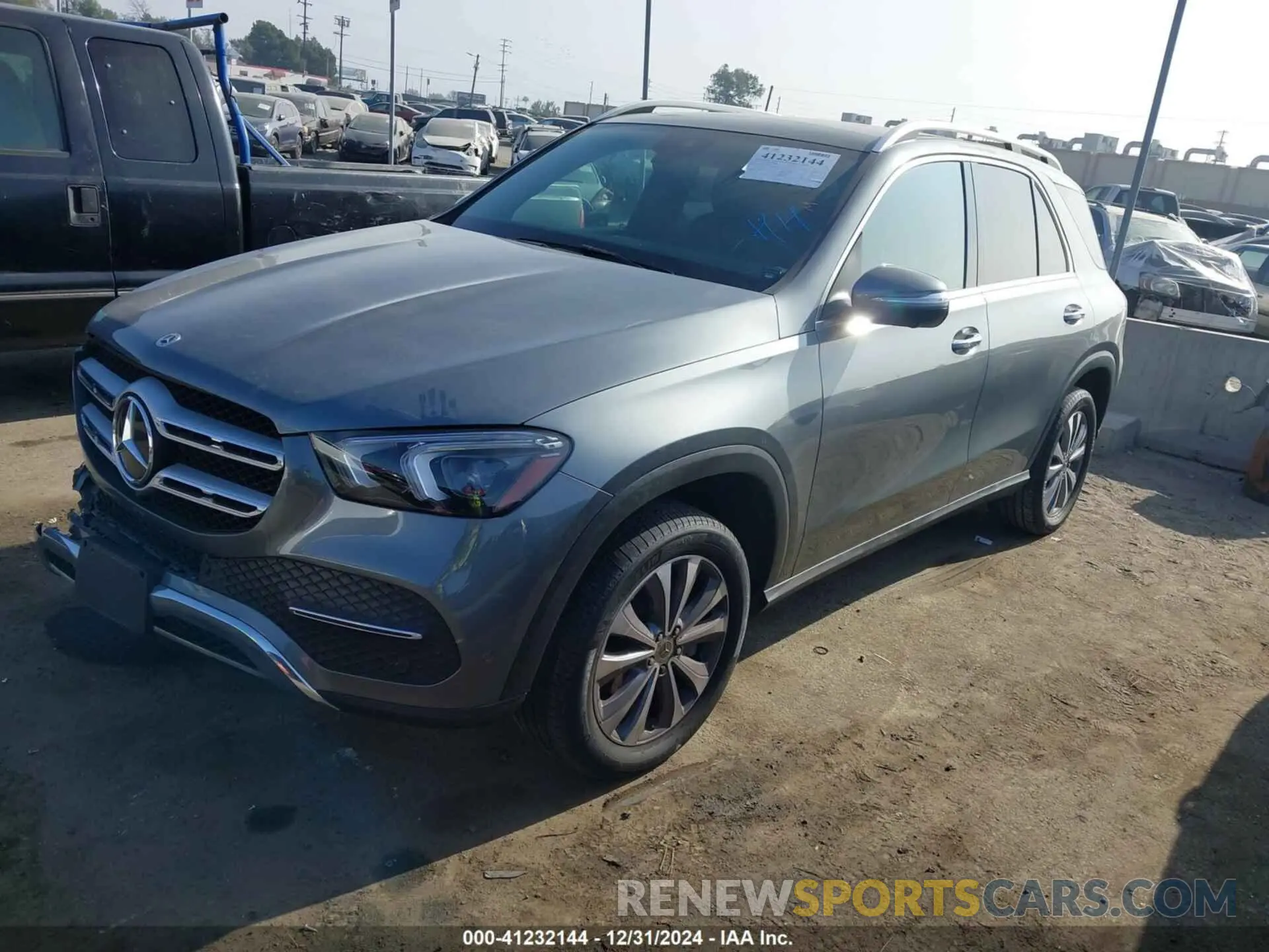 2 Photograph of a damaged car 4JGFB4JB2PA870134 MERCEDES-BENZ GLE 350 2023