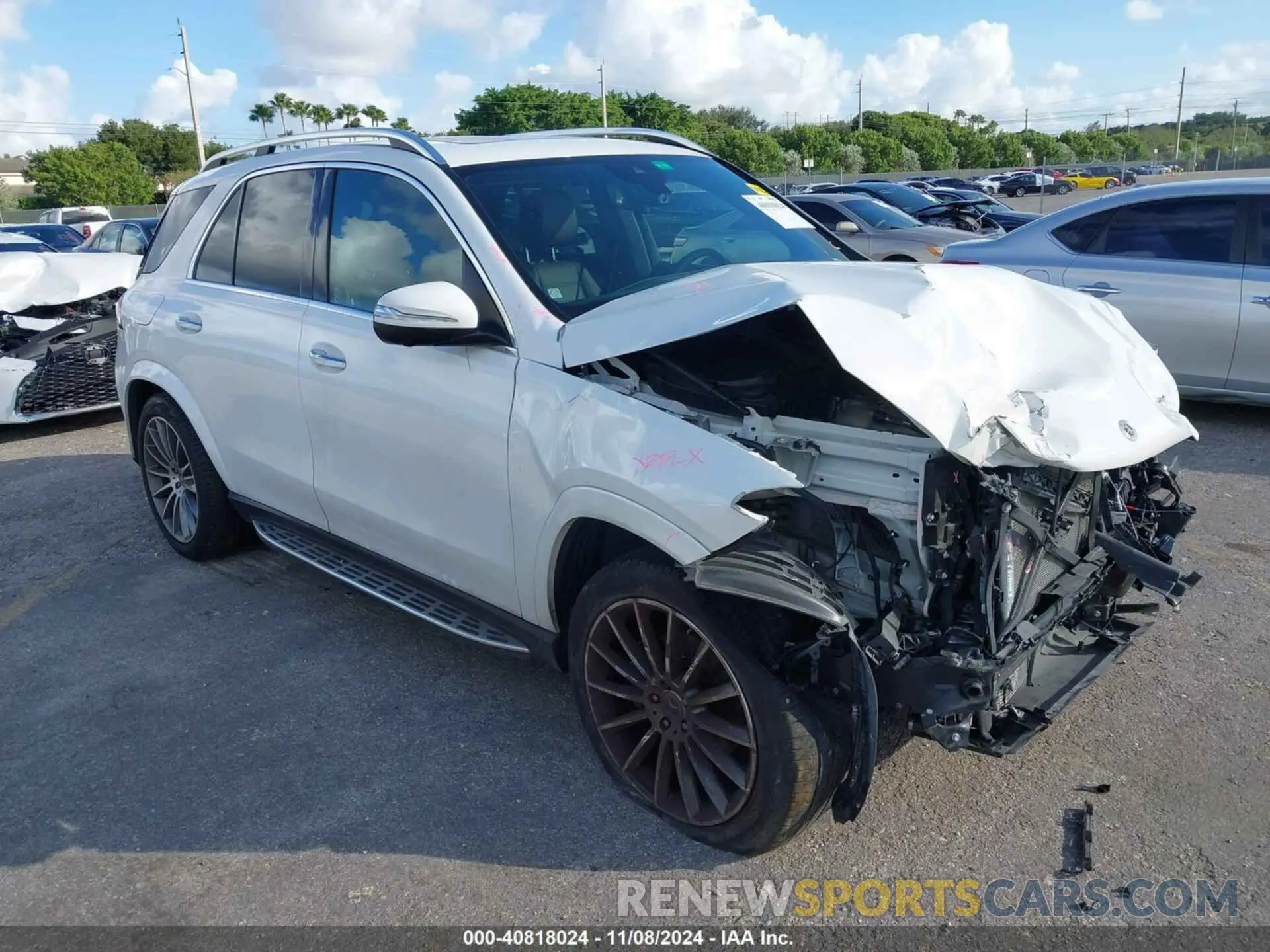 1 Photograph of a damaged car 4JGFB4JB6PA891651 MERCEDES-BENZ GLE 350 2023