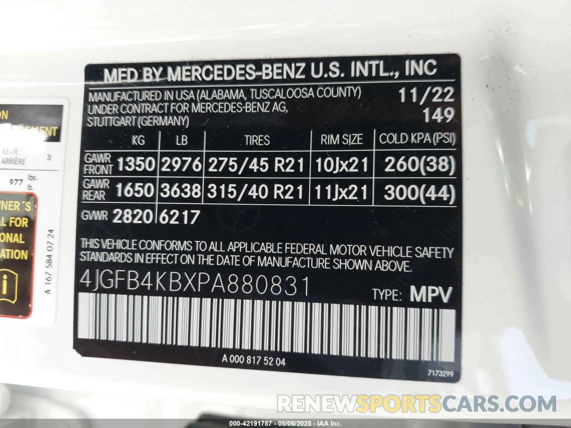 9 Photograph of a damaged car 4JGFB4KBXPA880831 MERCEDES-BENZ GLE 350 2023