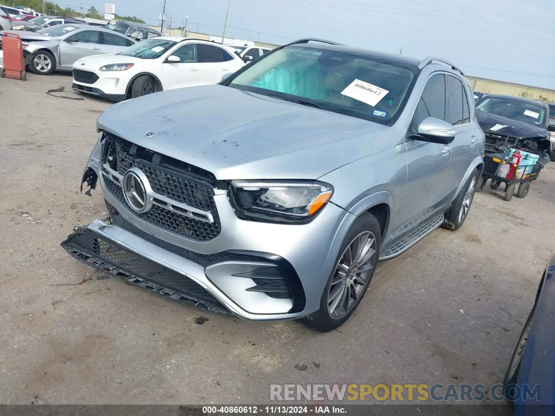 2 Photograph of a damaged car 4JGFB4FB0RB188231 MERCEDES-BENZ GLE 350 2024