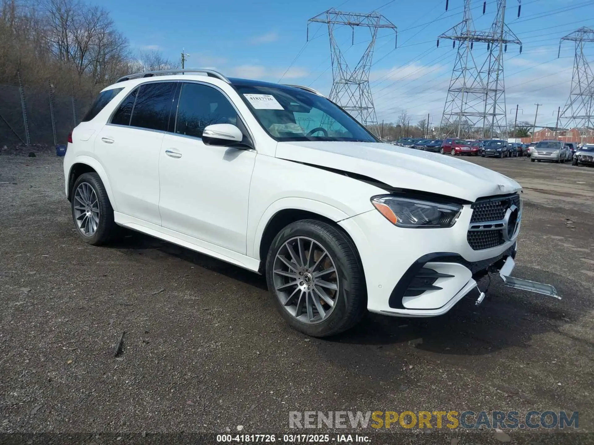 1 Photograph of a damaged car 4JGFB4FB1RA977901 MERCEDES-BENZ GLE 350 2024