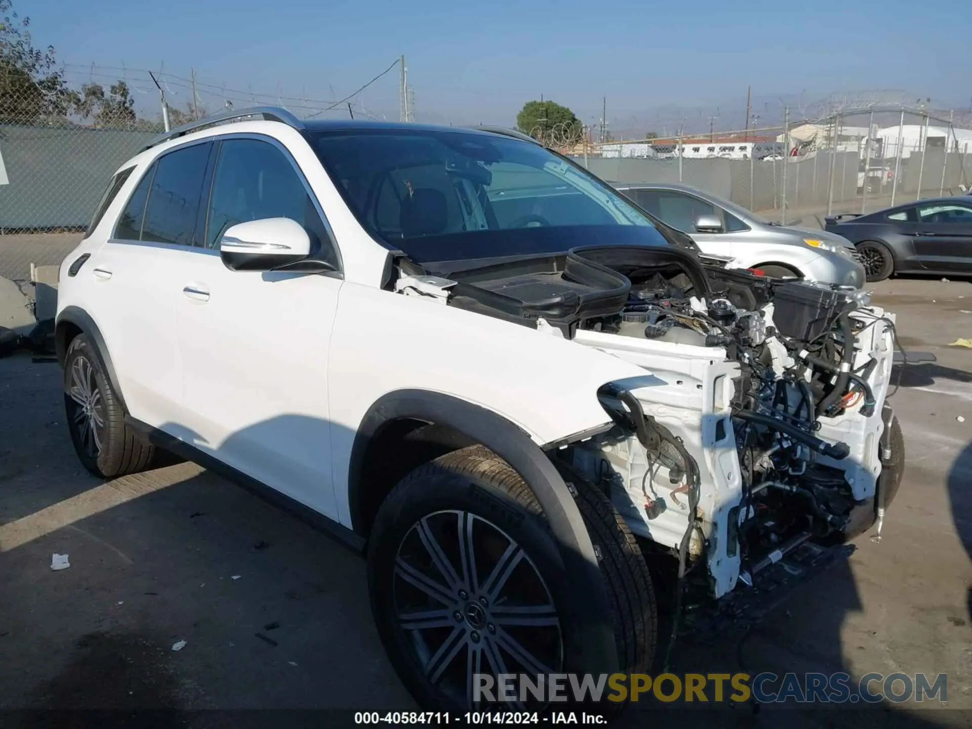 1 Photograph of a damaged car 4JGFB4FB1RB119239 MERCEDES-BENZ GLE 350 2024