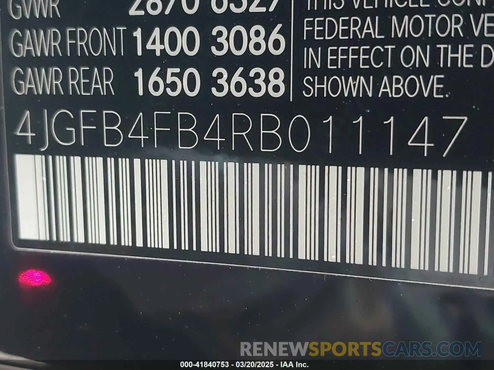 9 Photograph of a damaged car 4JGFB4FB4RB011147 MERCEDES-BENZ GLE 350 2024