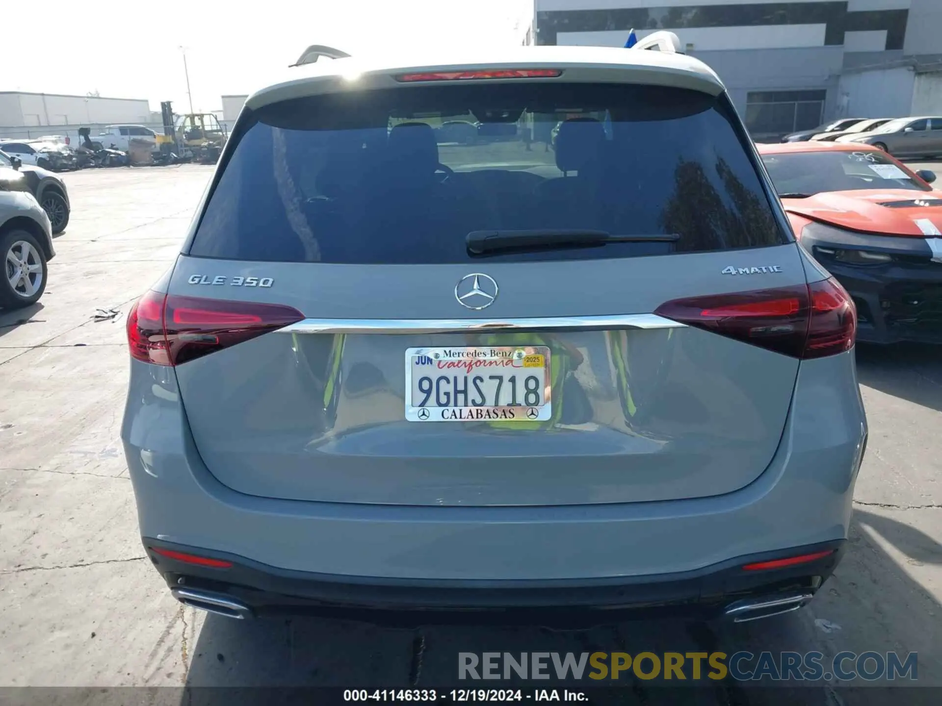 16 Photograph of a damaged car 4JGFB4FB6RA981412 MERCEDES-BENZ GLE 350 2024